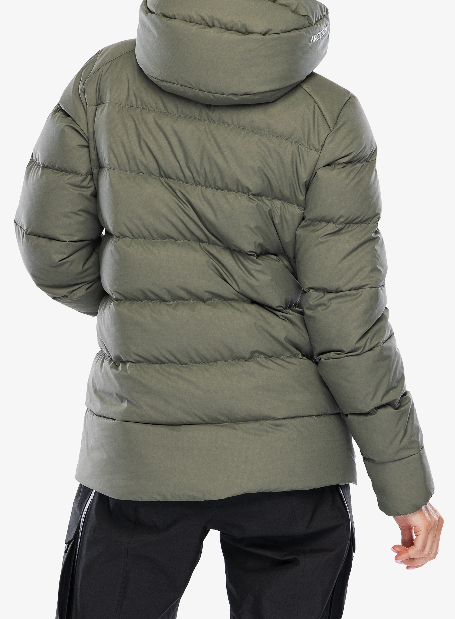Ženska perjana jakna Artceryx Thorium Hoody - forage