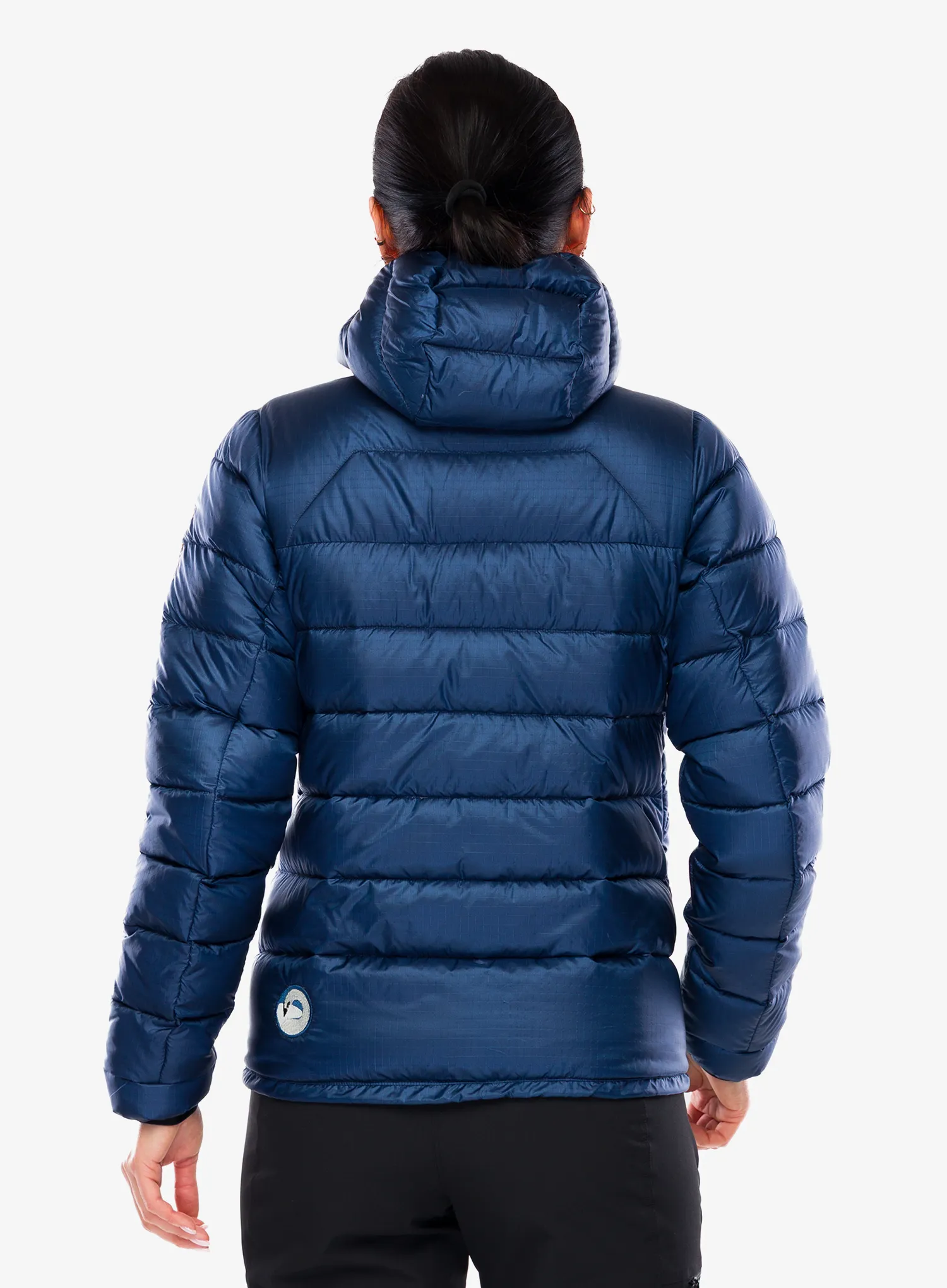 Ženska perjana jakna Małachowski Climber - navy/navy