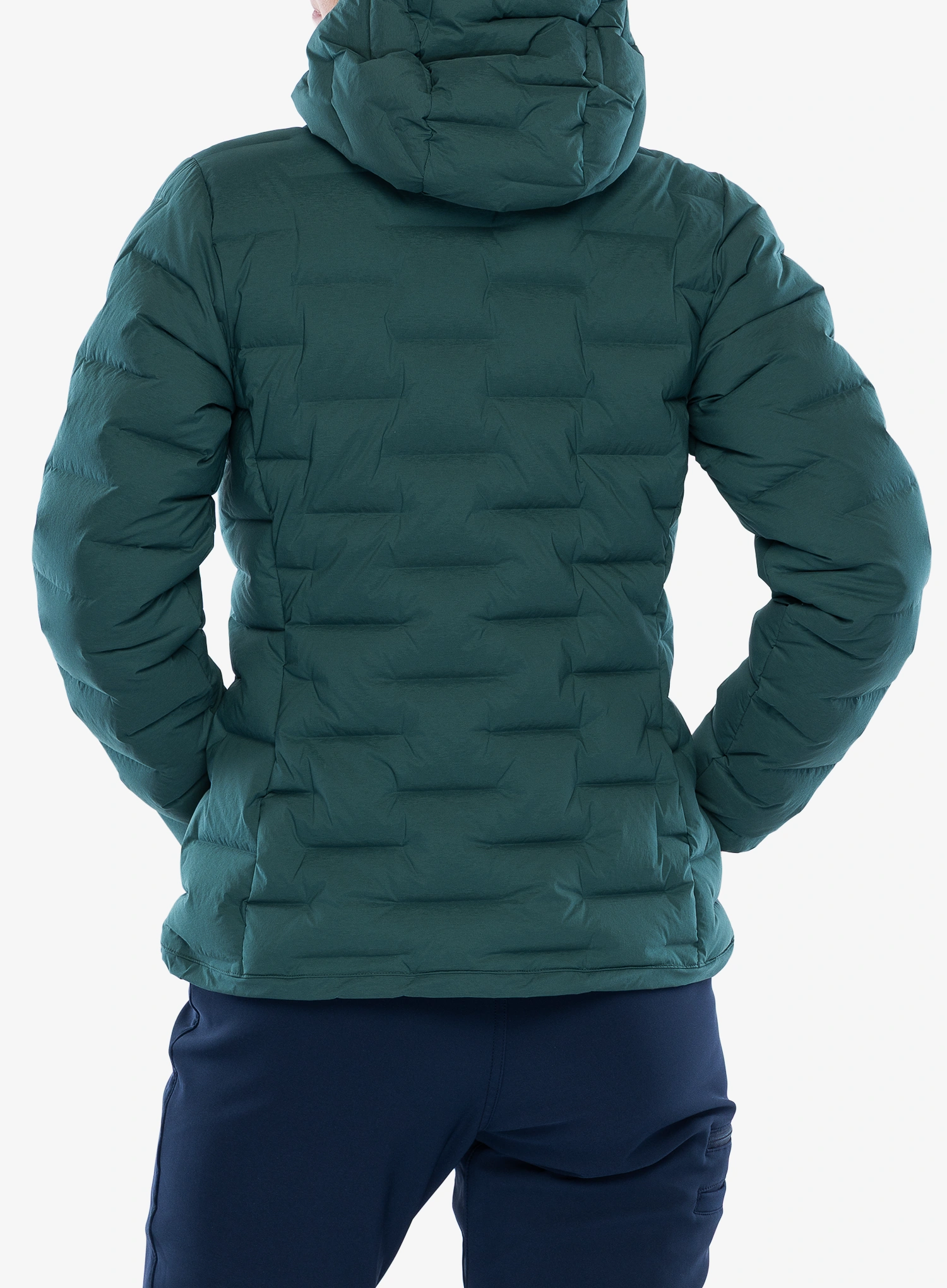 Ženska perjana jakna Małachowski ICON Tourist Hoody - rainforest/rainforest