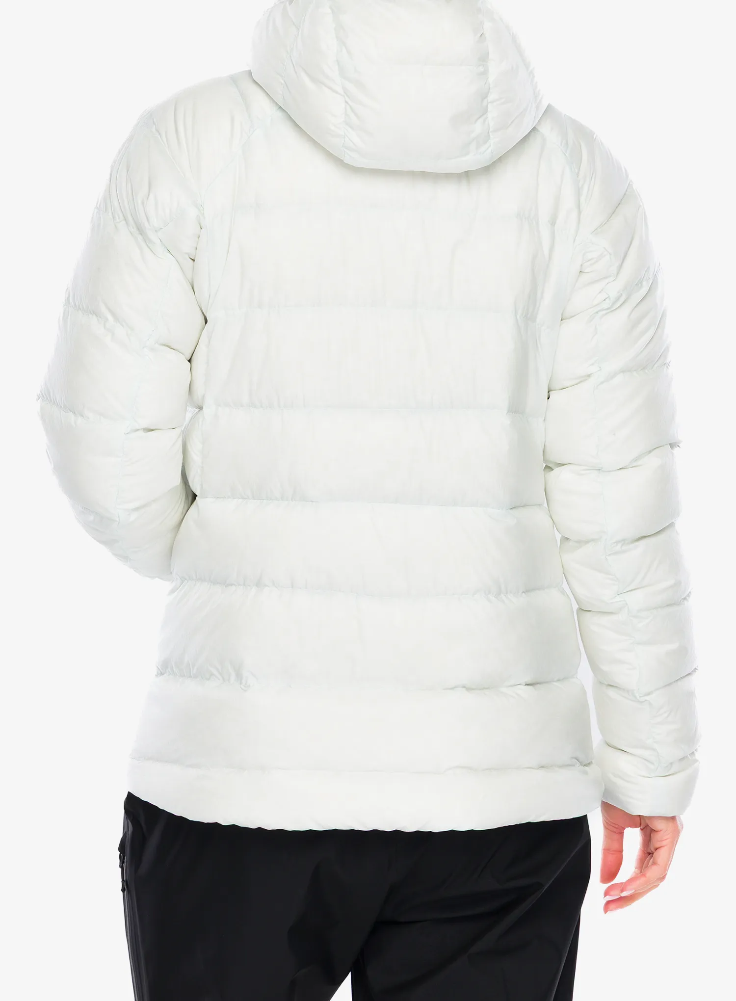 Ženska perjana jakna Montane Kamen Hoodie - powder