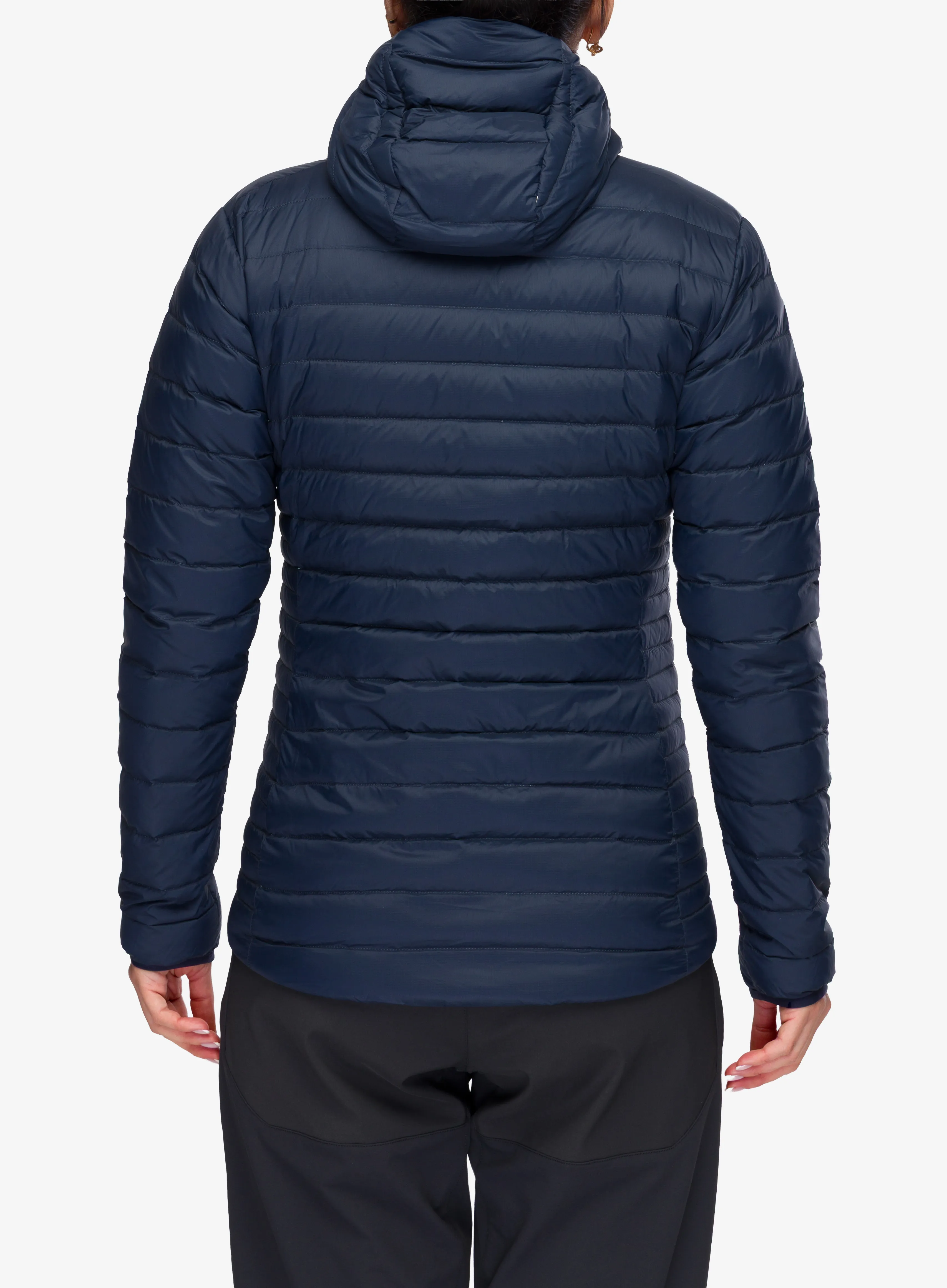 Ženska perjana jakna Mountain Equipment Earthrise Hooded Jacket - cosmos