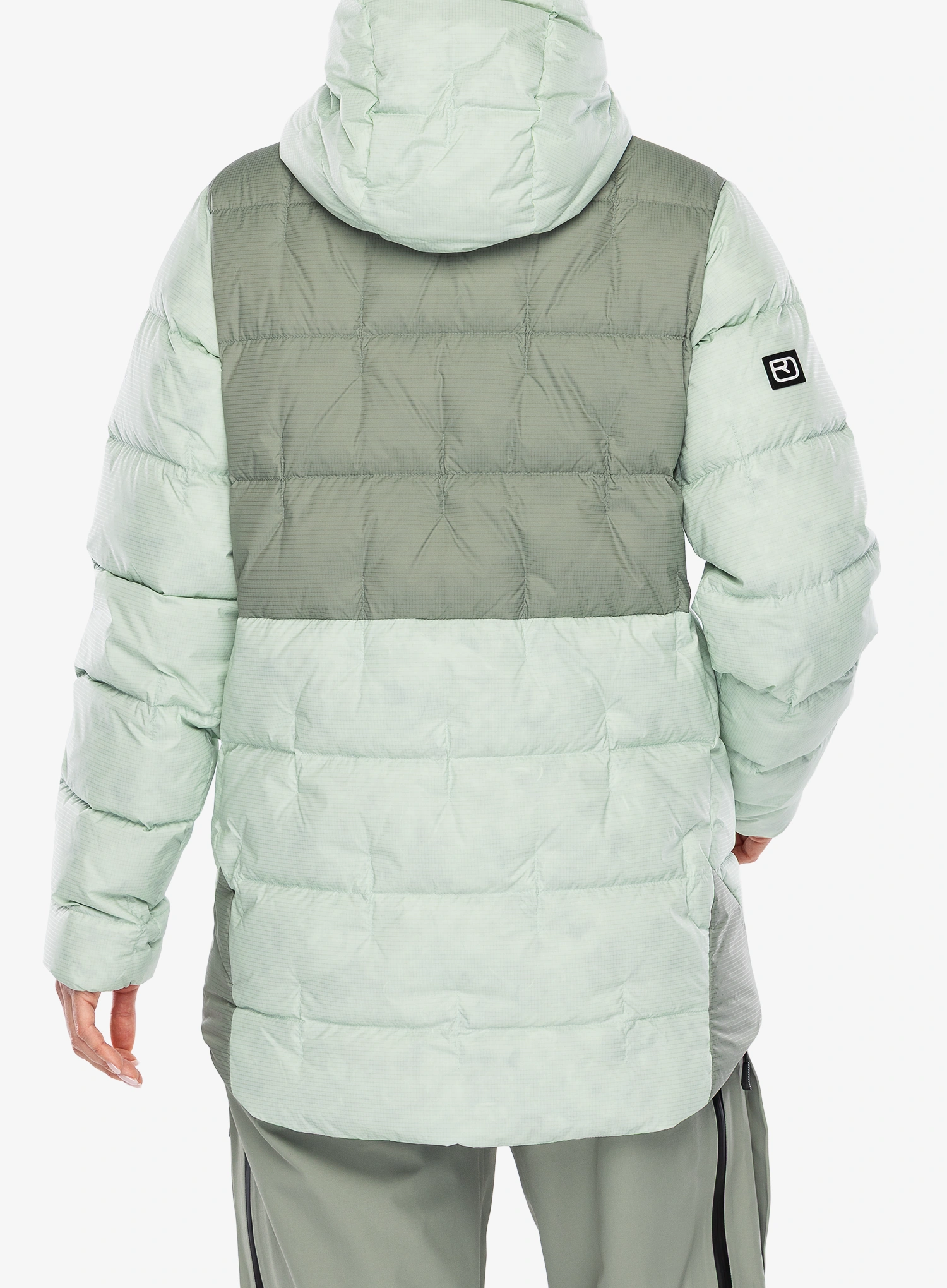 Ženska perjana jakna Ortovox Downwool 270 Jacket - green acid