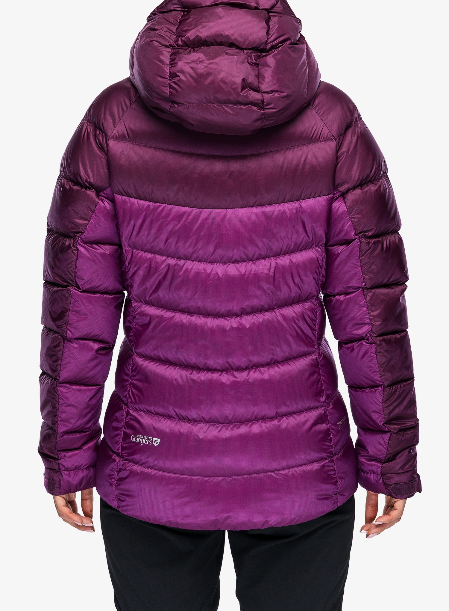 Ženska perjana jakna Rab Glaceon Pro Jacket - mulberry/plum