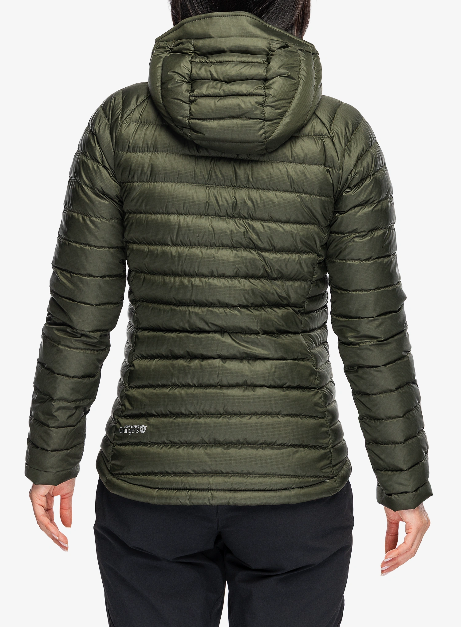 Ženska perjana jakna Rab Microlight Alpine Jacket - army