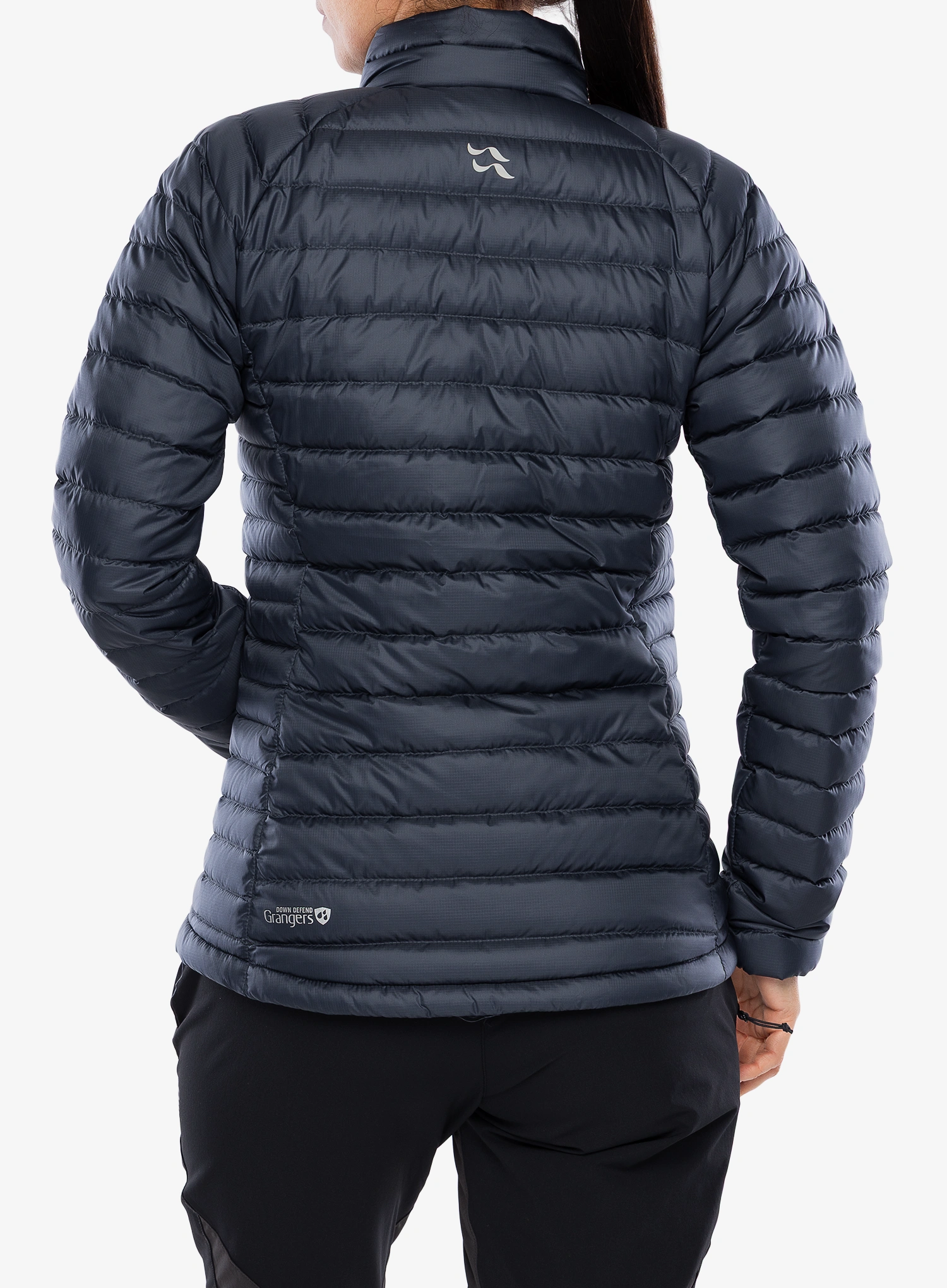Ženska perjana jakna Rab Microlight Jacket - steel