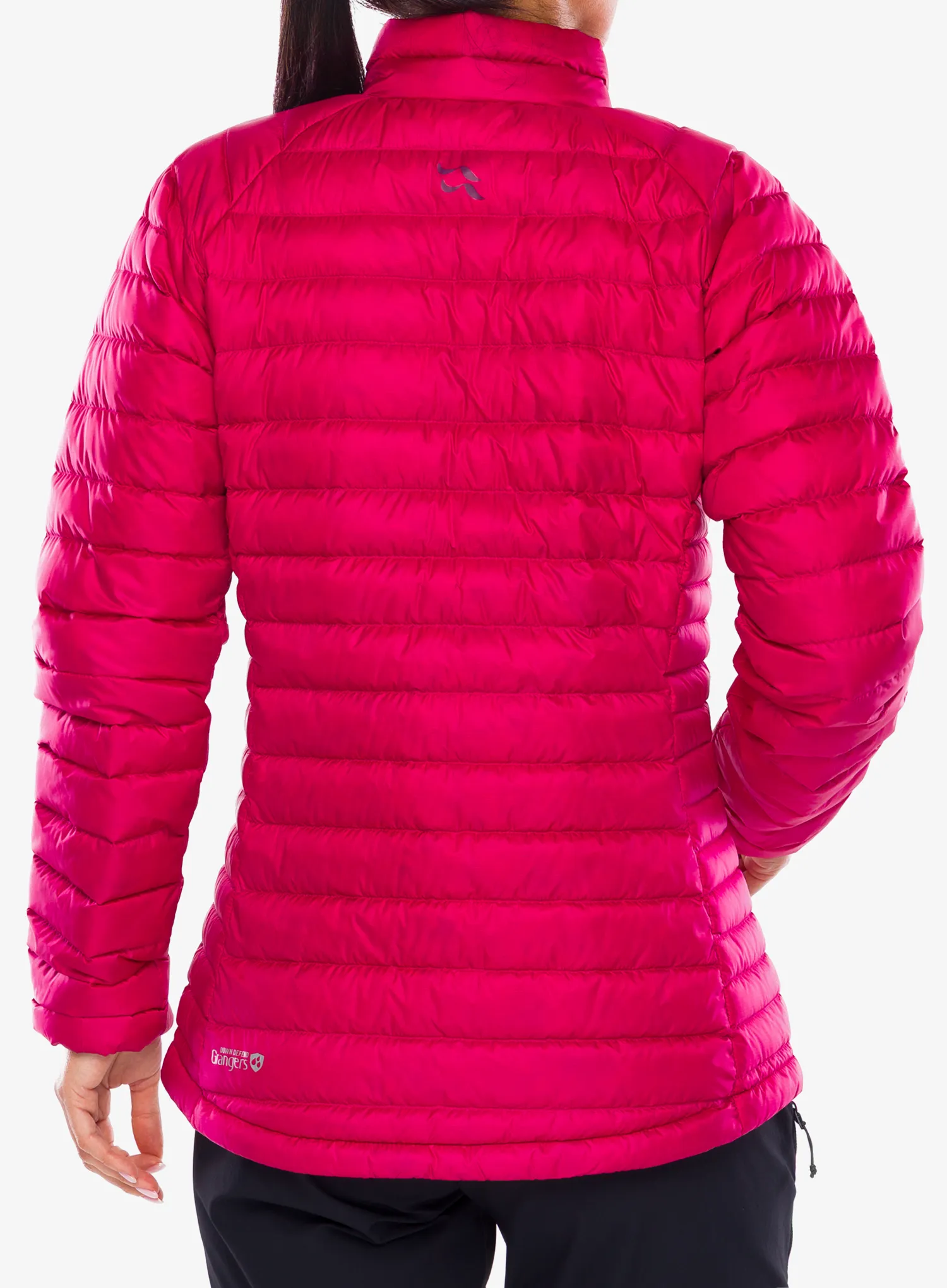 Ženska perjana jakna Rab Microlight Jacket - watermelon
