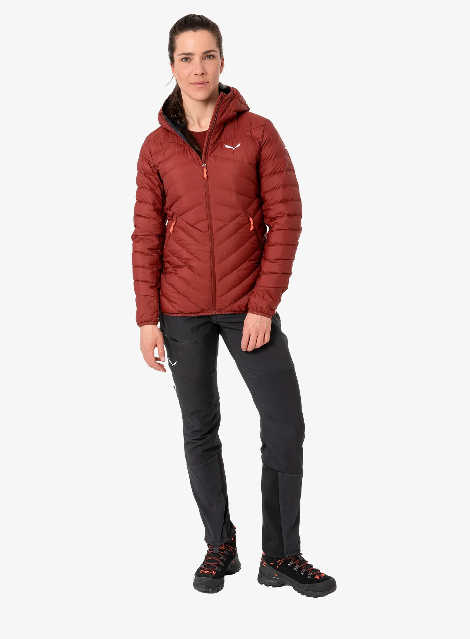 Ženska perjana jakna Salewa Brenta Jacket - syrah