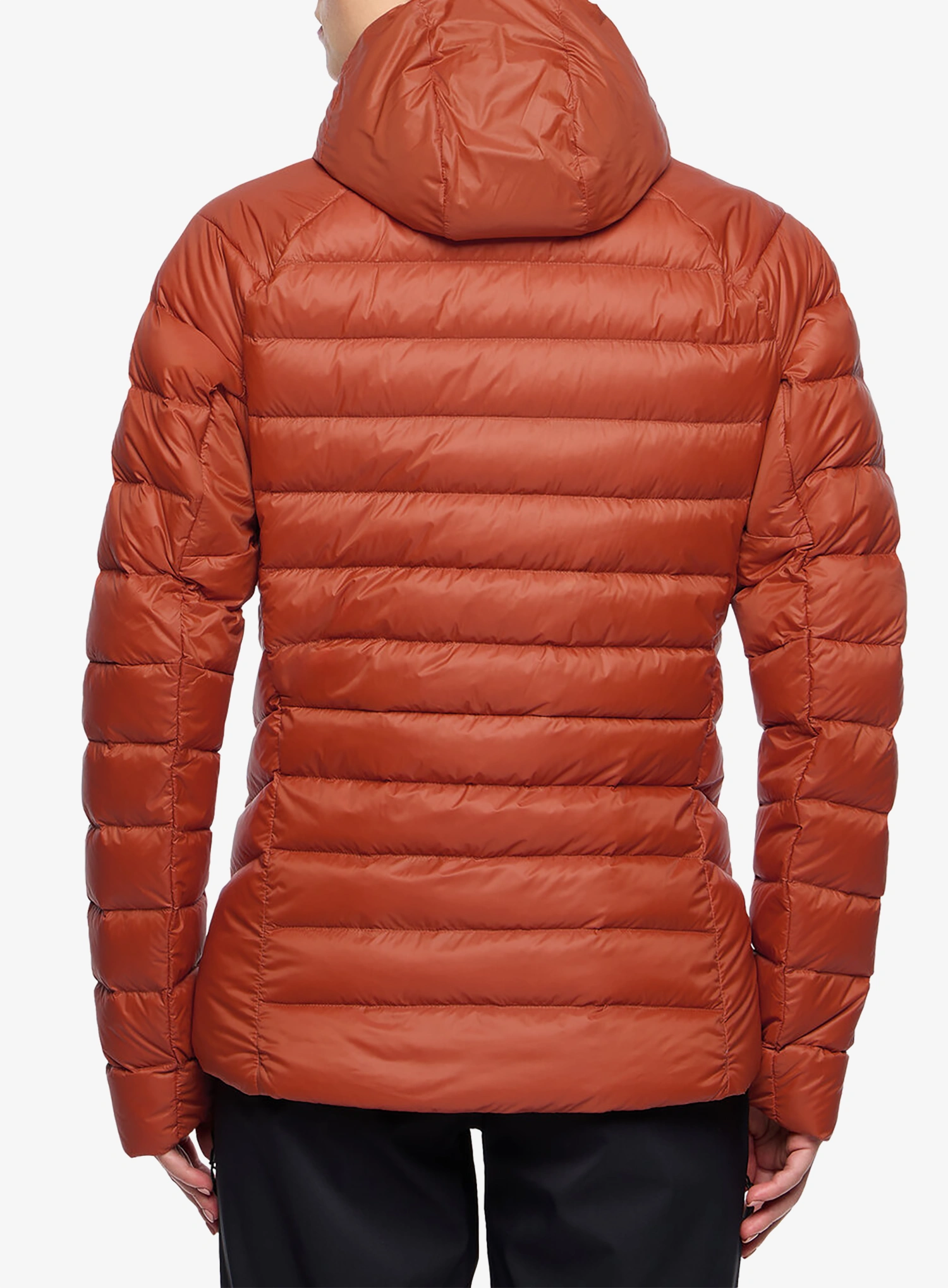 Ženska perjana jakna Vaude Monviso Down Hooded Jacket - buckeye