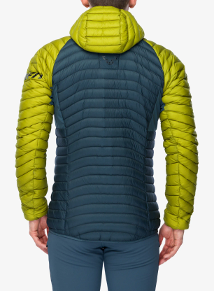 Pernata jakna Dynafit Radical Down Hooded Jacket - golden lime
