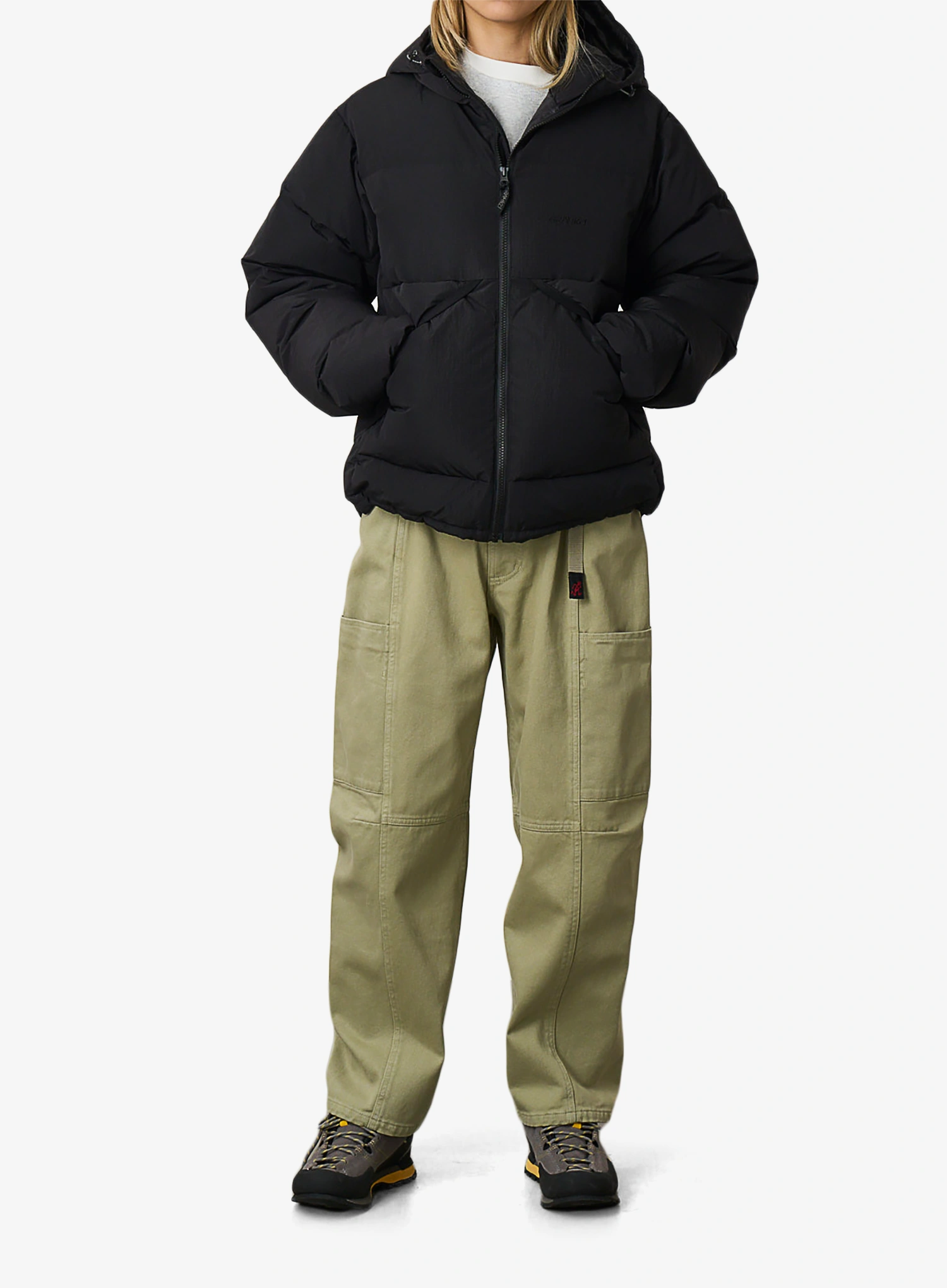 Pernata jakna Gramicci Down Puffer Hooded Jacket - black