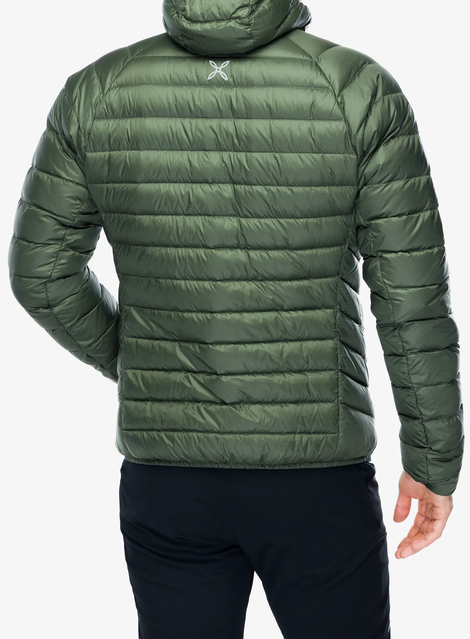 Pernata jakna Montura Breeze Hooded Duvet Jacket - sage green/sunny lime