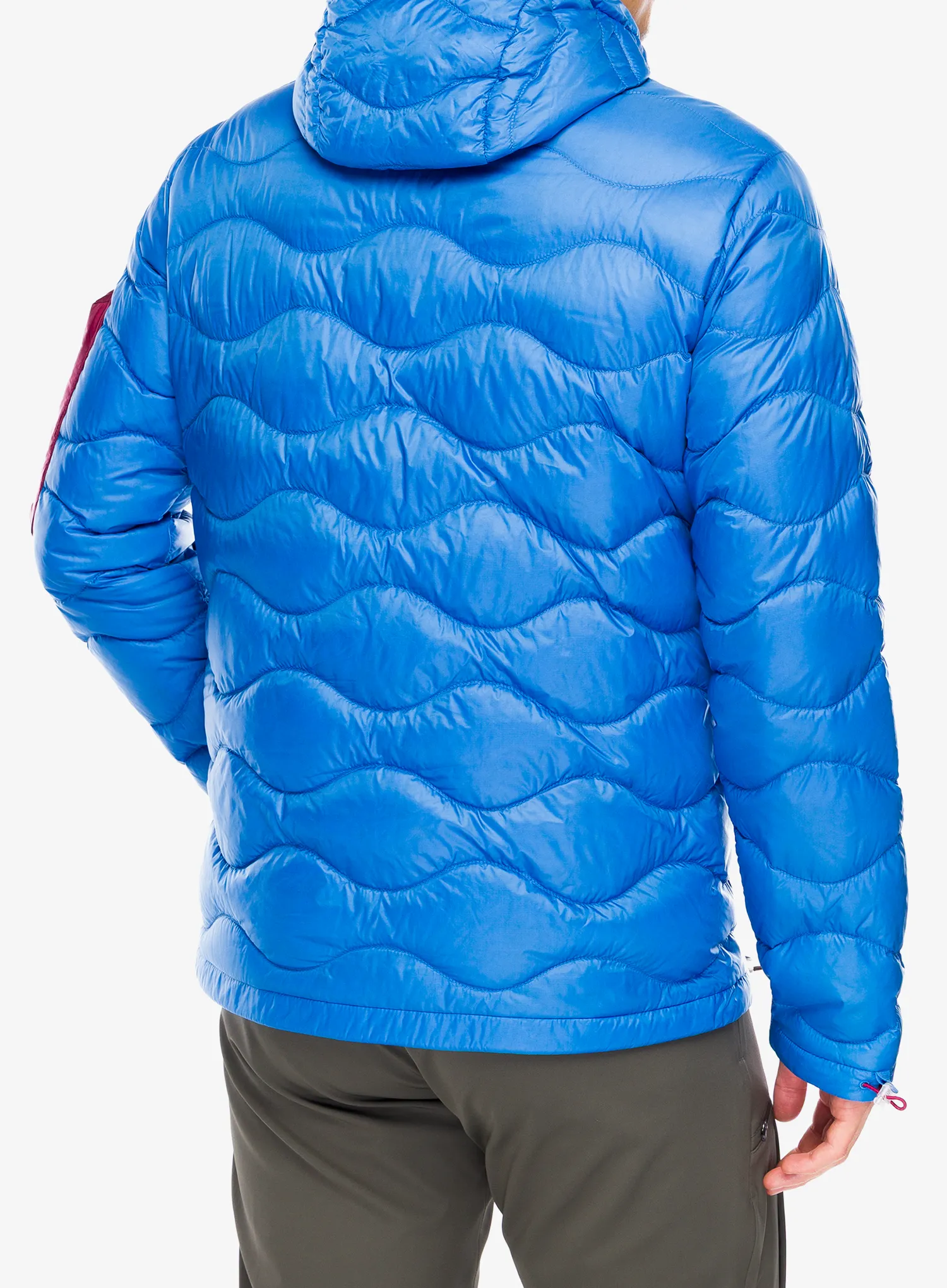 Pernata jakna Peak Performance Helium Utility Down Hood Jacket - azure ascent/mountain mist