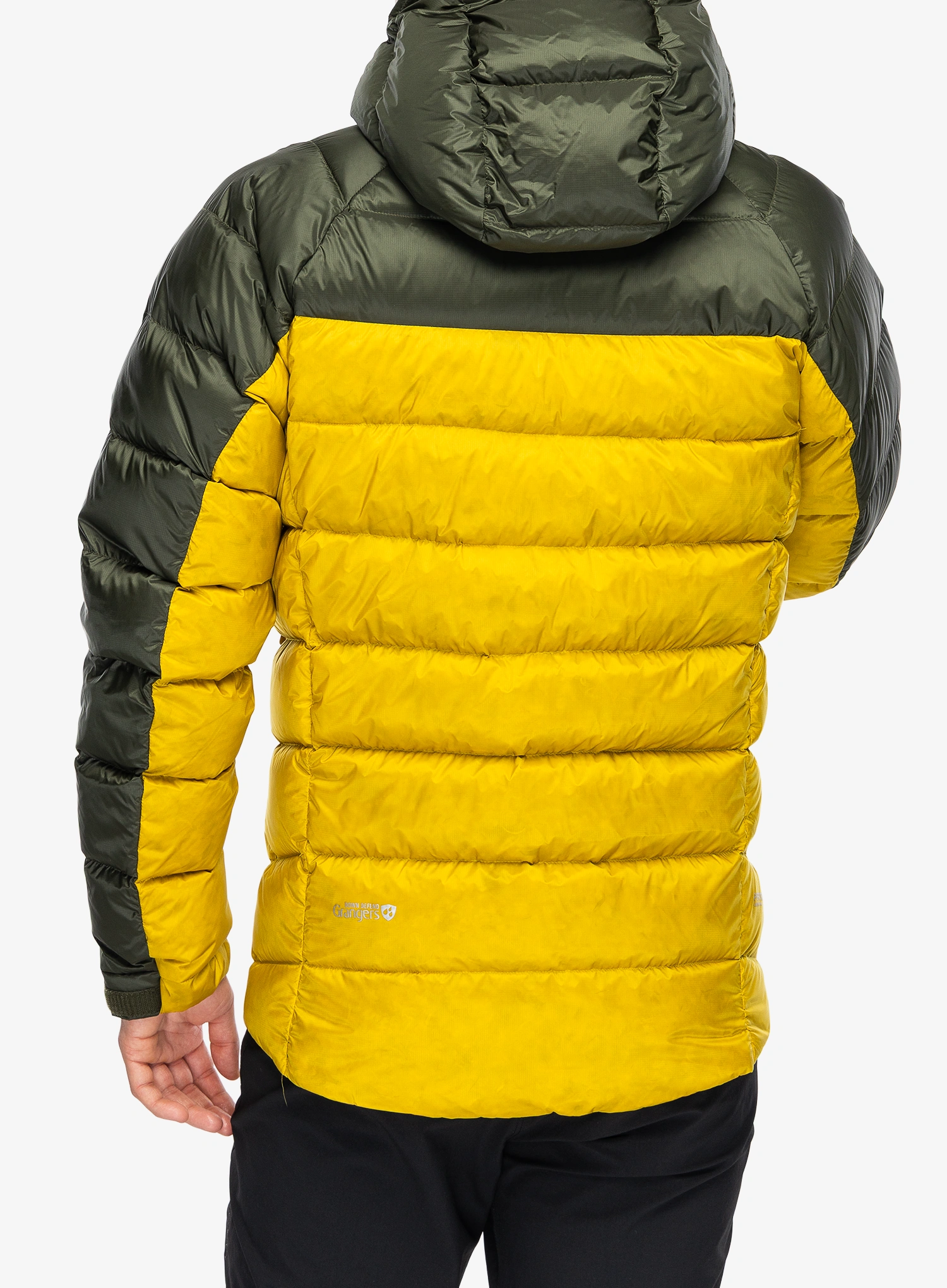 Pernata jakna Rab Glaceon Pro Jacket - army/dark pollen