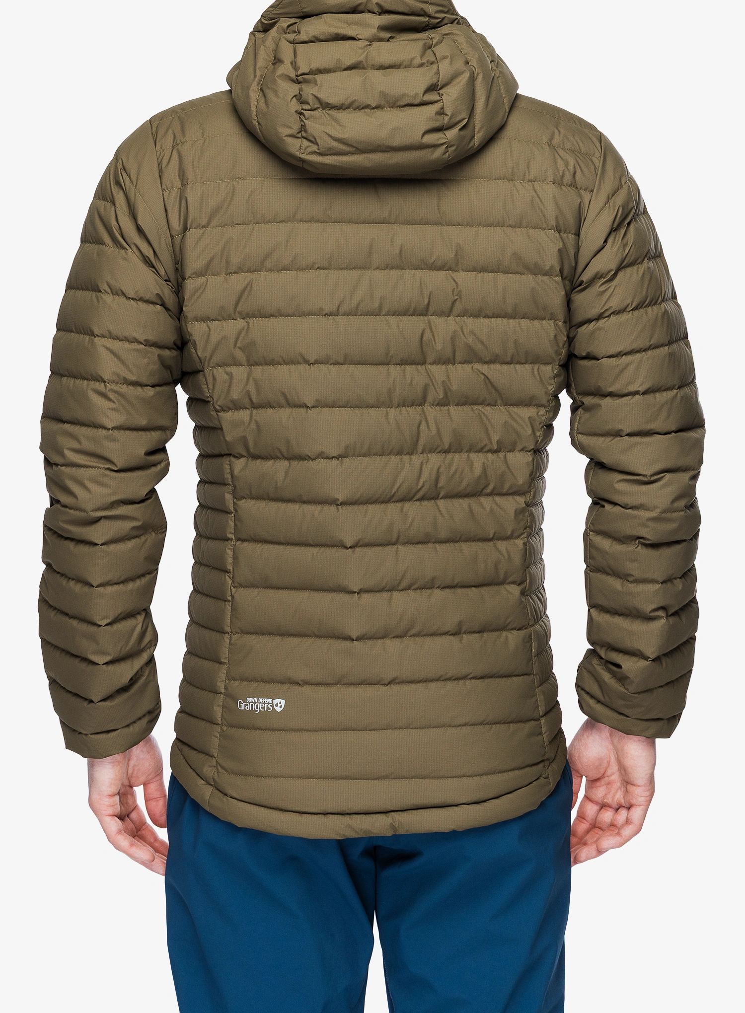 Pernata jakna Rab Microlight Windstopper Hoody - oak