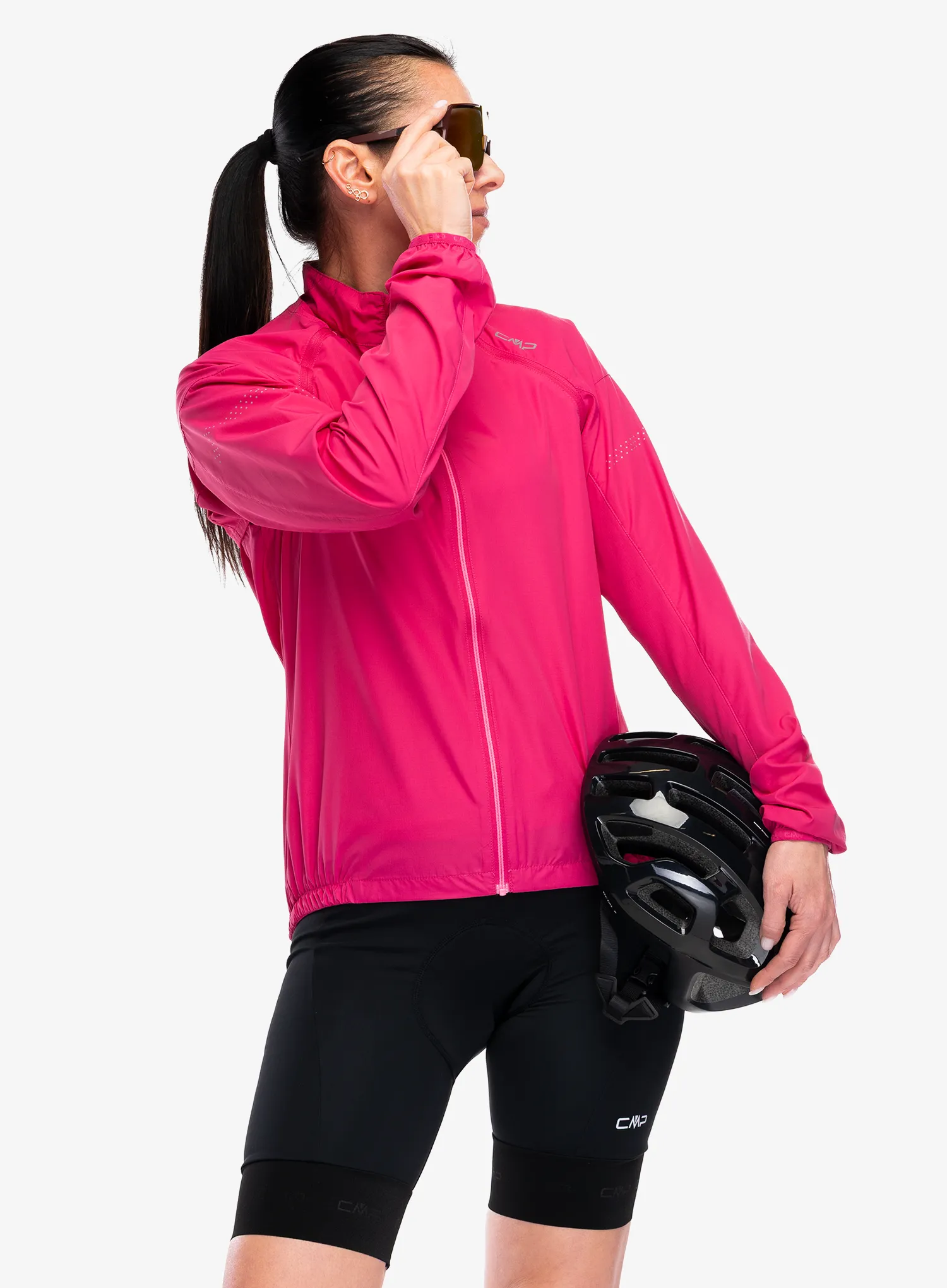 Ženska biciklistička jakna CMP Nuvexa Jacket - magenta