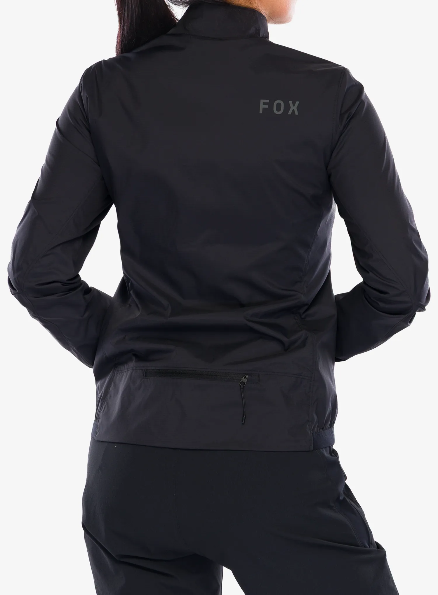 Ženska biciklistička jakna Fox Ranger Wind Jacket - black/black