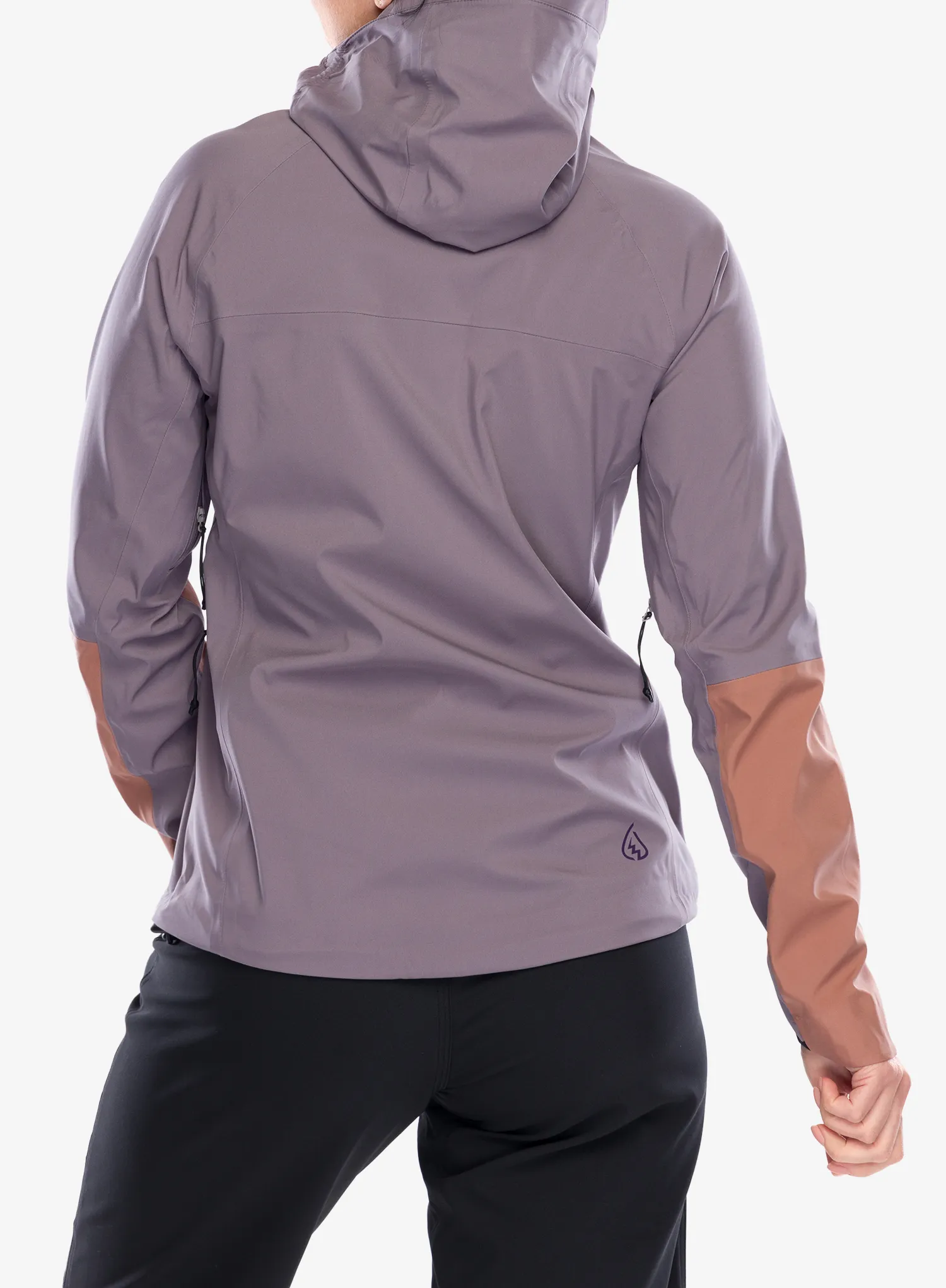 Ženska biciklistička jakna ION Shelter 3L - shark grey