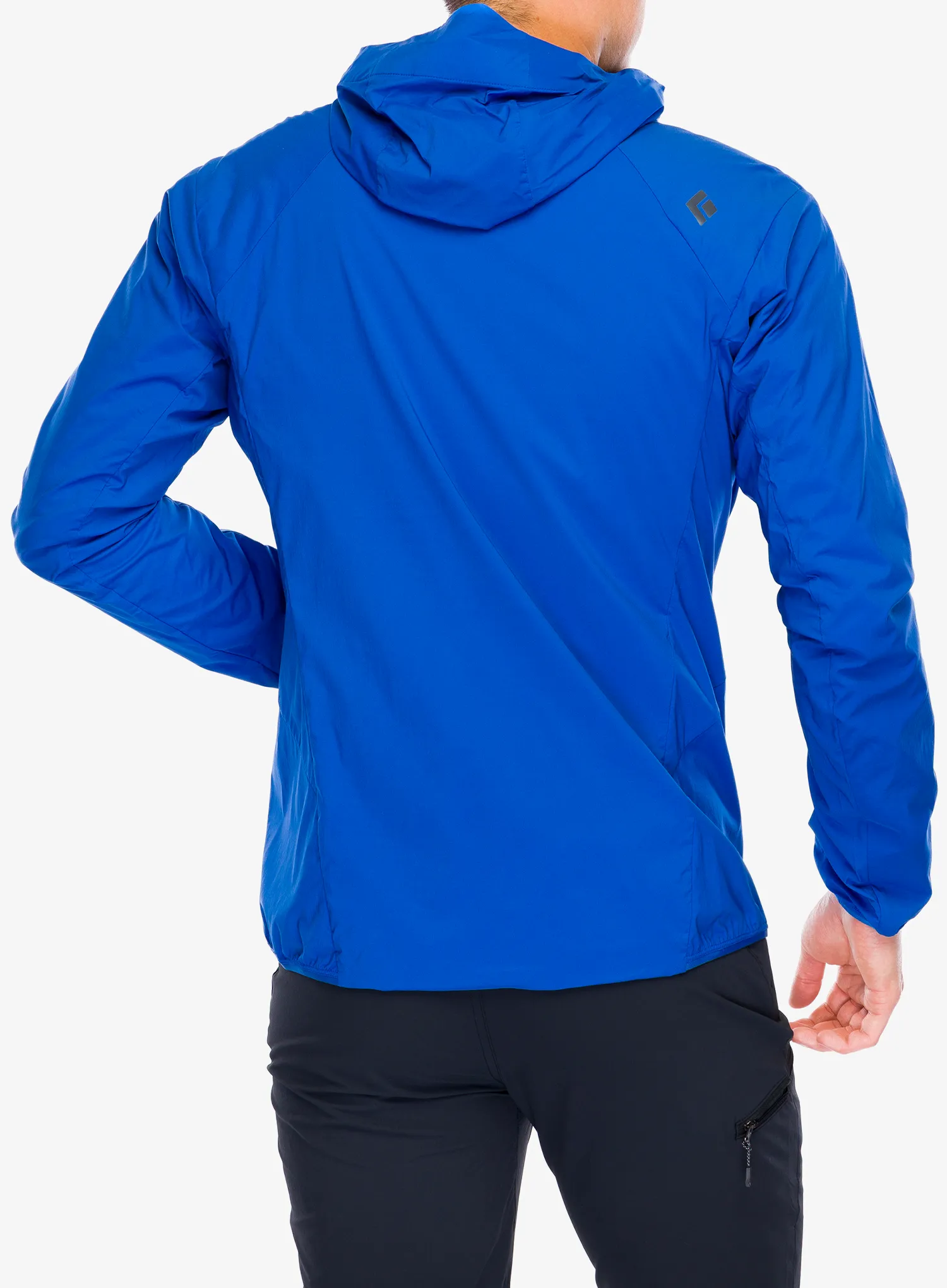 Softshell jakna Black Diamond Alpine Start Insulated Hoody - drifter blue