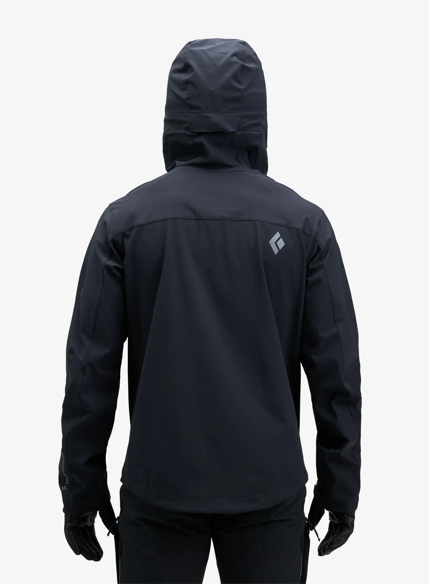 Softshell jakna Black Diamond Dawn Patrol Softshell - black