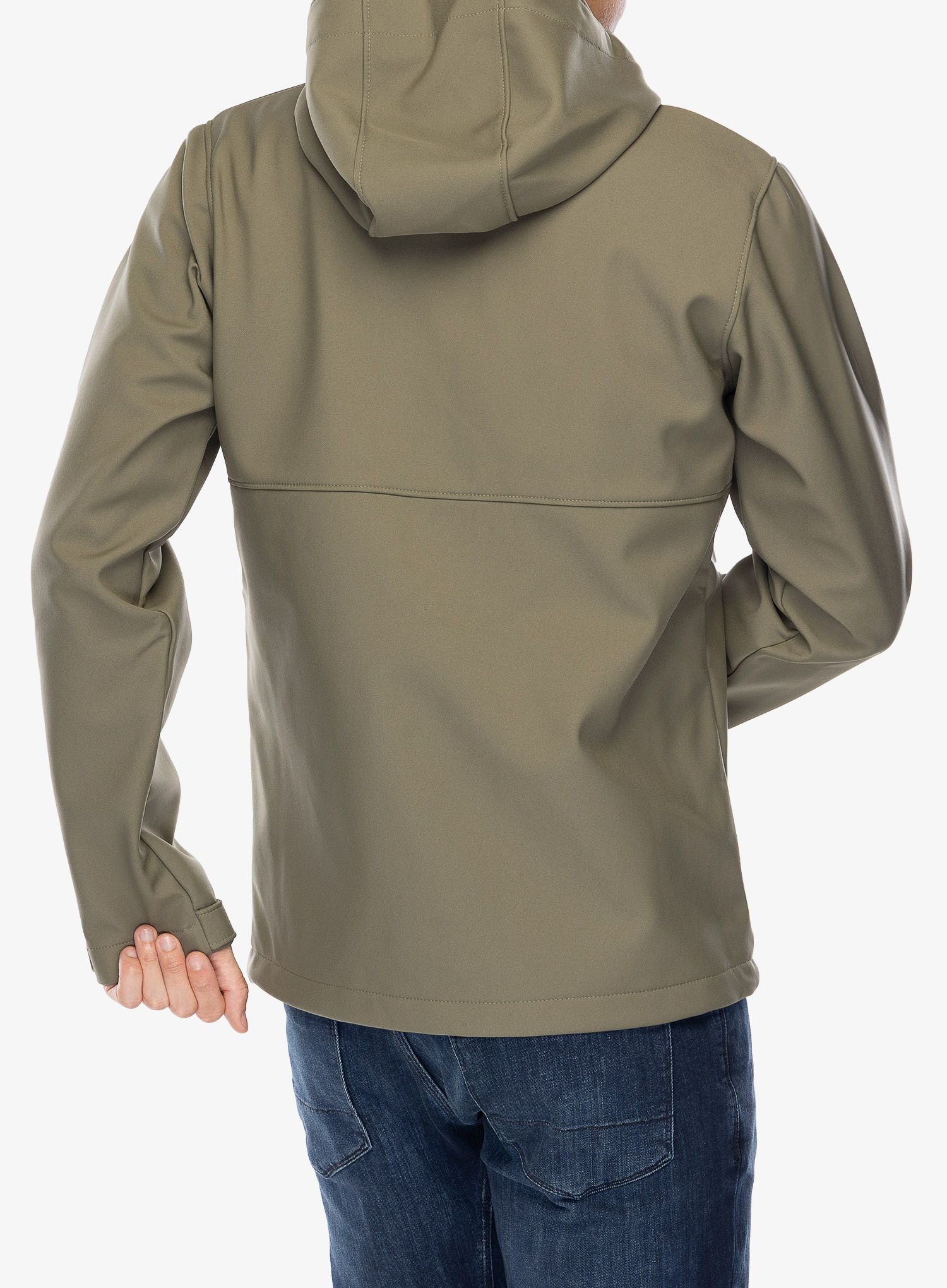 Softshell jakna Columbia Ascender II Hooded Softshell Jacket - stone green