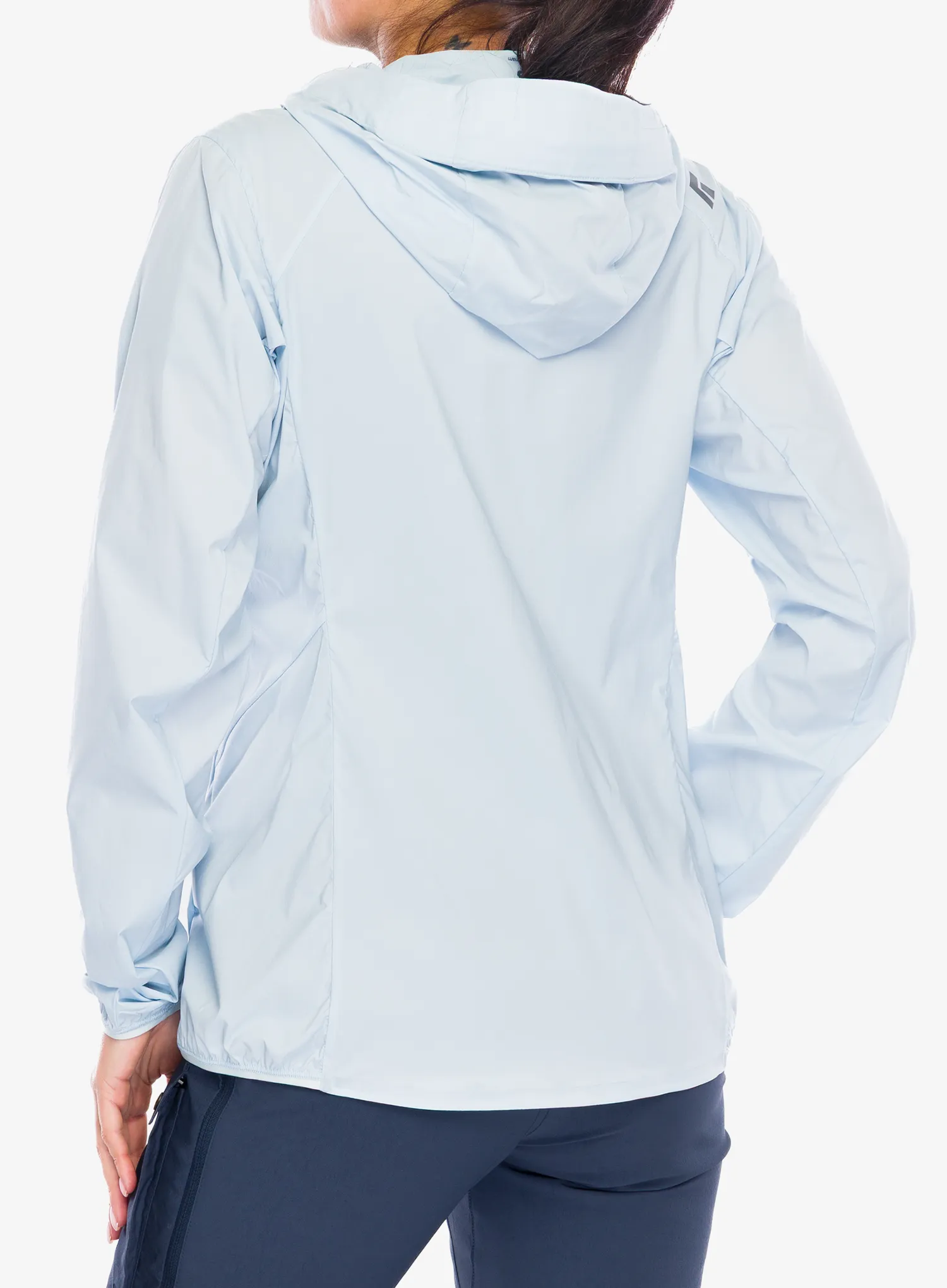 Ženska softshell jakna Black Diamond Alpine Start Hoody - belay blue