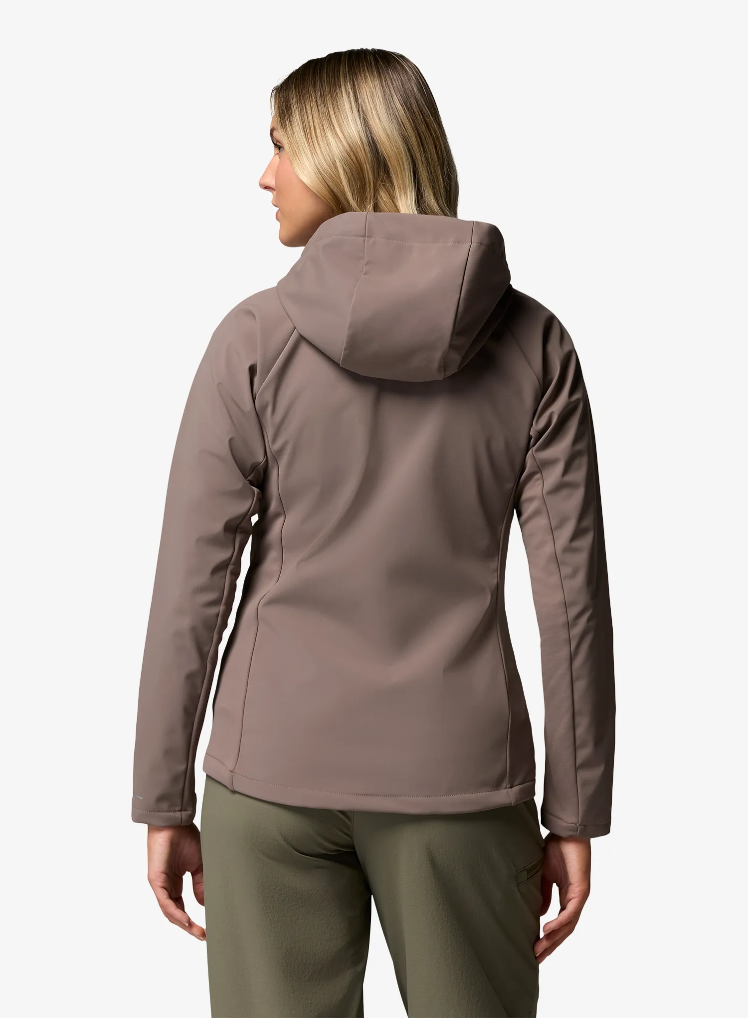 Ženska softshell jakna Columbia Trailborne Softshell - iron