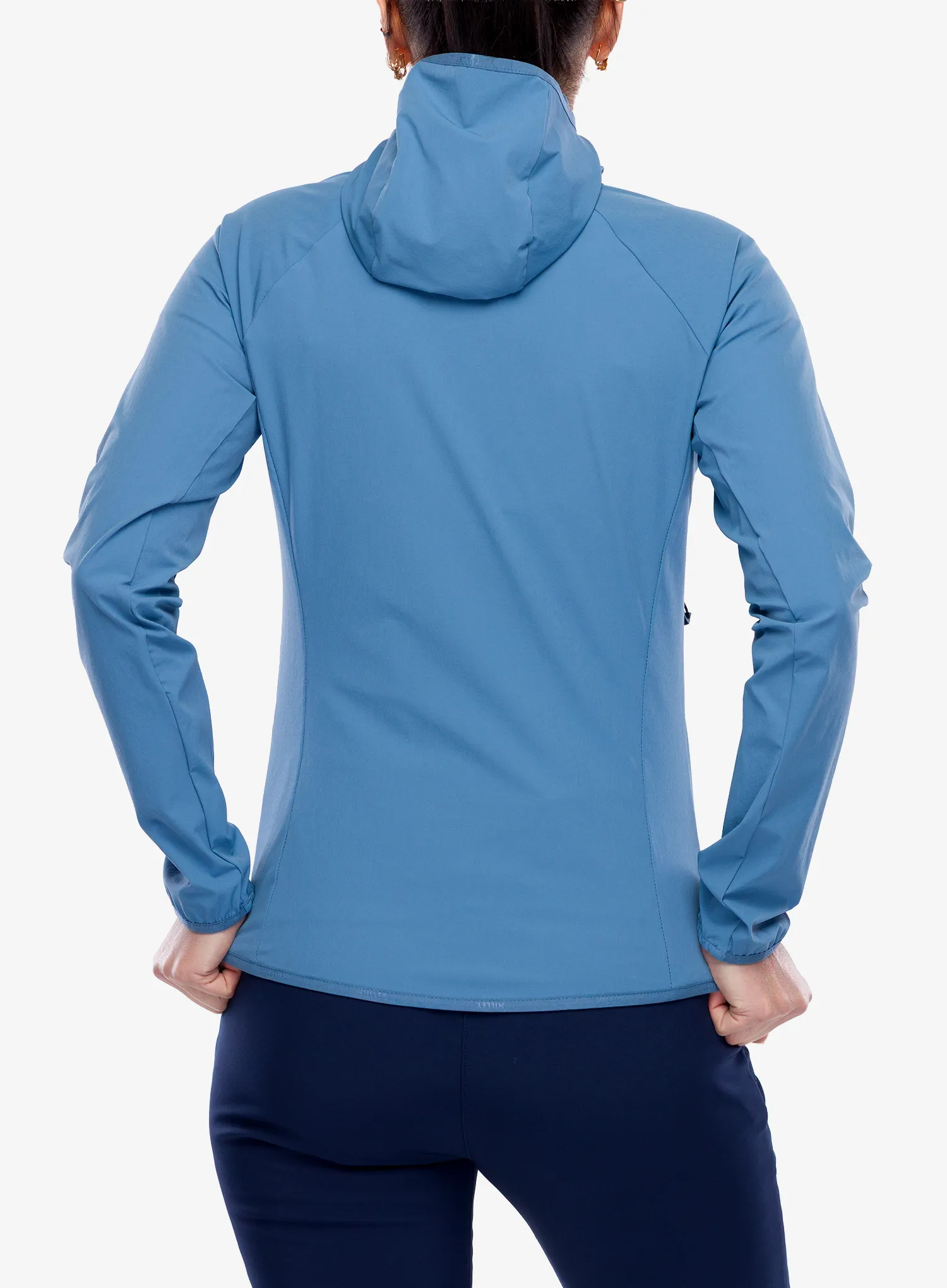 Ženska softshell jakna Millet Kamet Xcs Light Hoodie - coronet blue