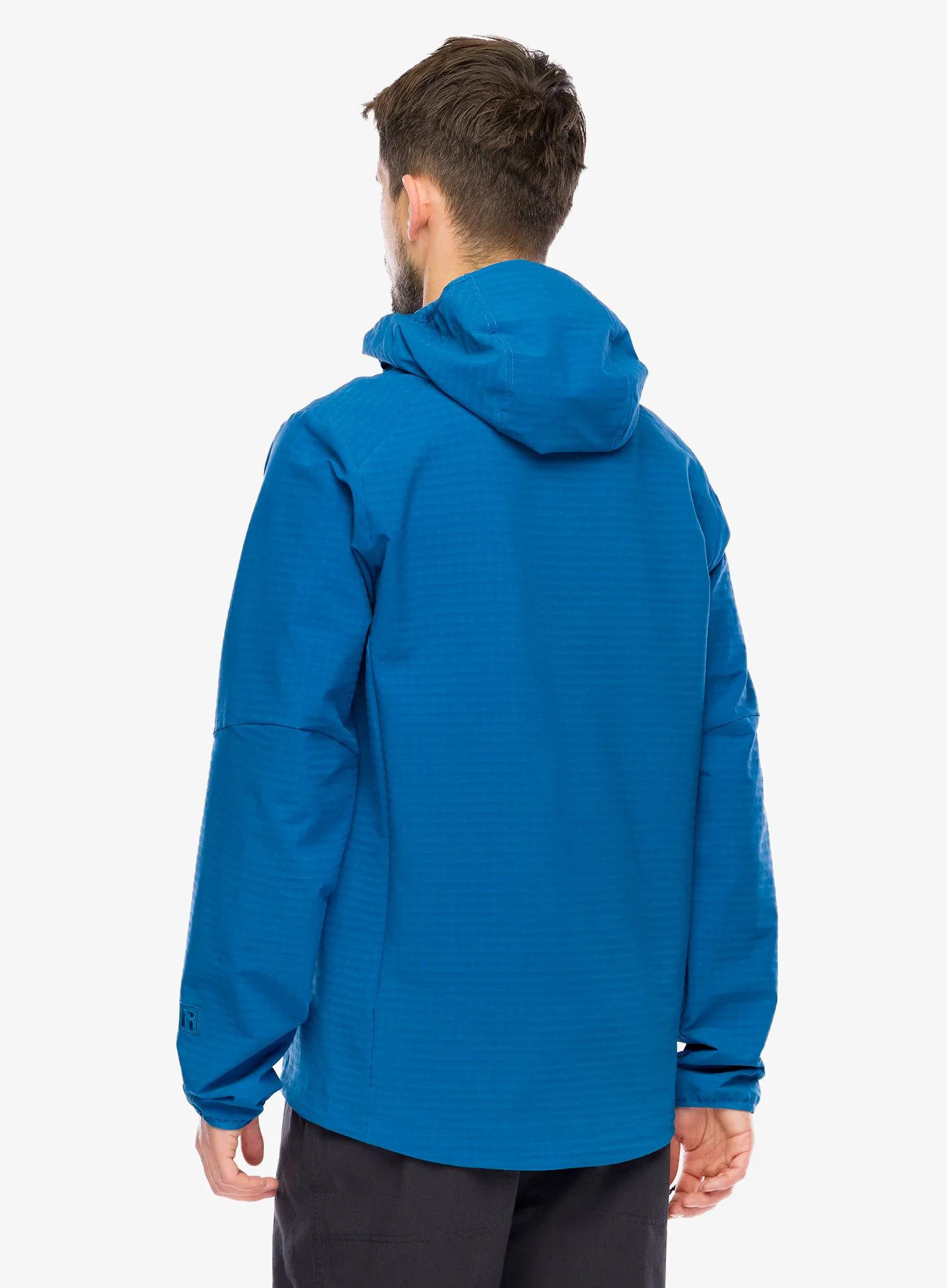Softshell jakna Patagonia R1 TechFace Hoody - aquatic blue