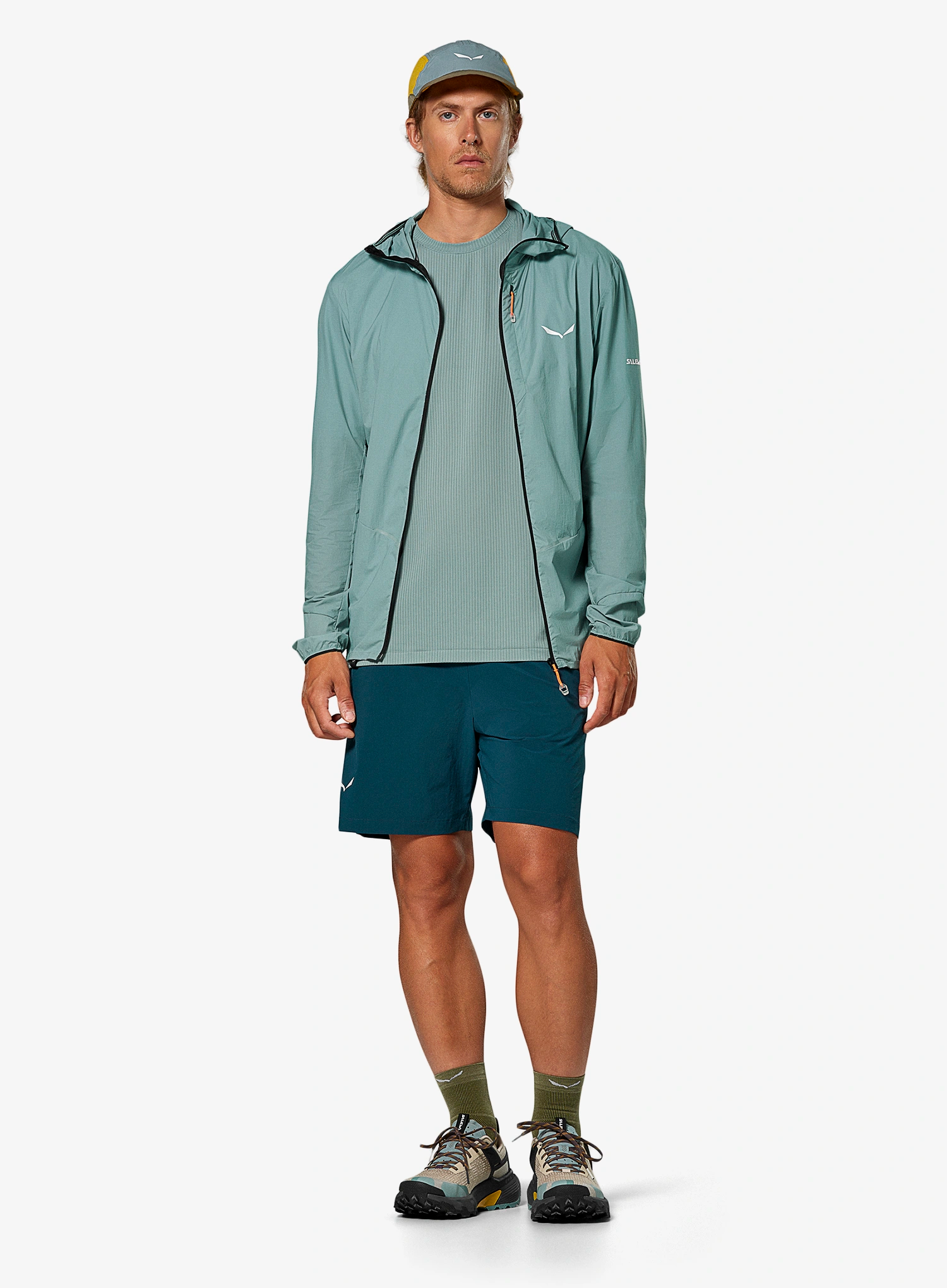 Softshell jakna Salewa Pedroc Wind HD Light Jacket - willow