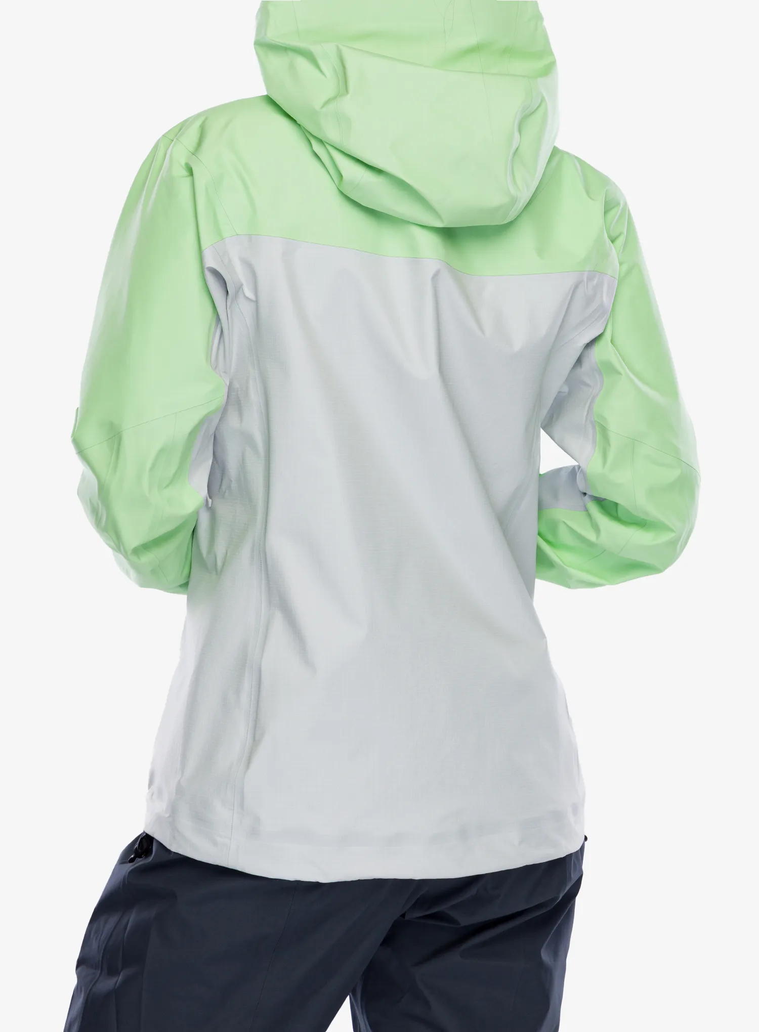 Ženska jakna za planine Arcteryx Alpha Jacket - phosphorescent/solitude