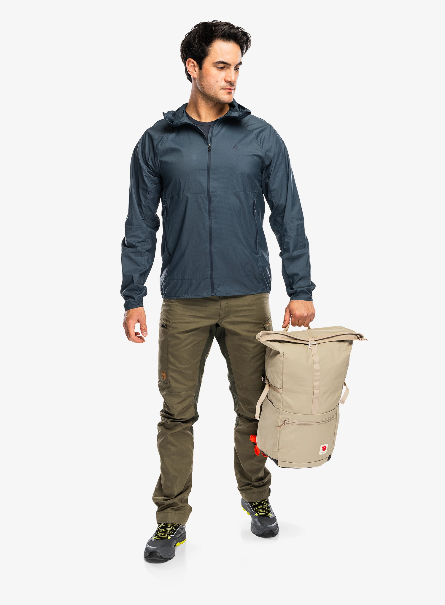 Vjetrovka Fjallraven Keb Latt Wind Jacket - mountain blue