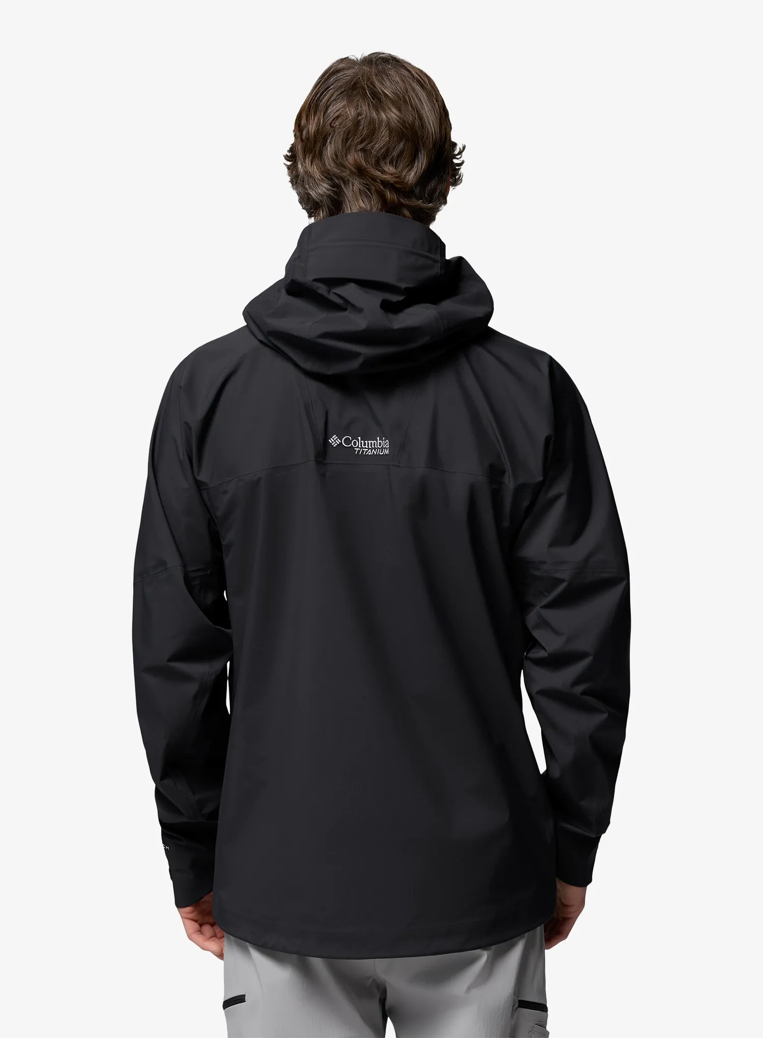 Kišna jakna Columbia Saudan Pro 3L Shell - black