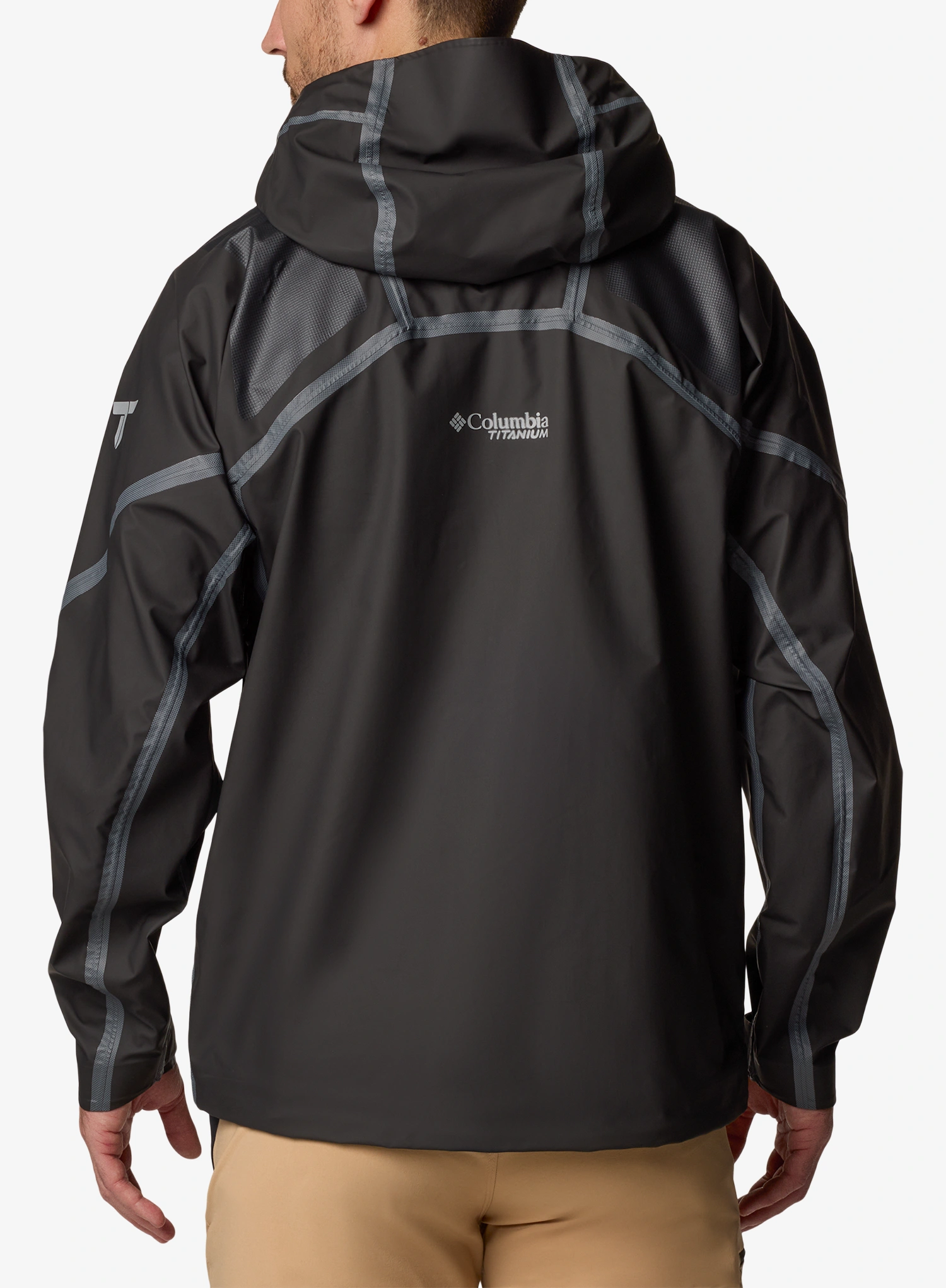 Kišna jakna Columbia Whistler Peak Shell - black