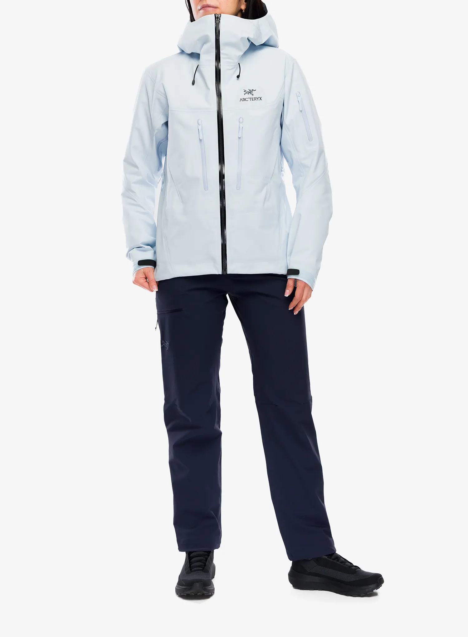 Ženska jakna s membranom Arcteryx Alpha SV Jacket - alpine blue/black