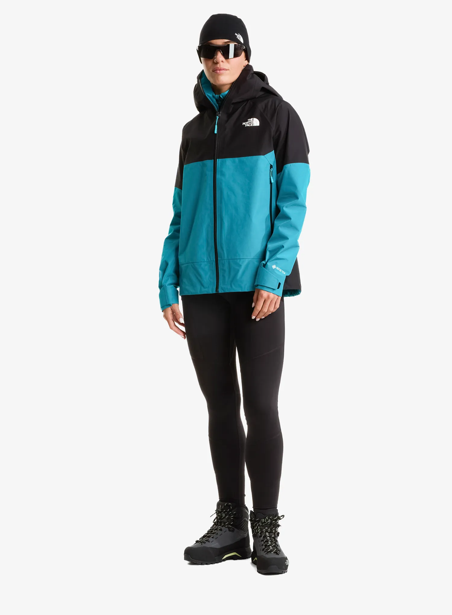 Ženska jakna s membranom The North Face GTX Jazzi Jacket - deep teal/tnf black