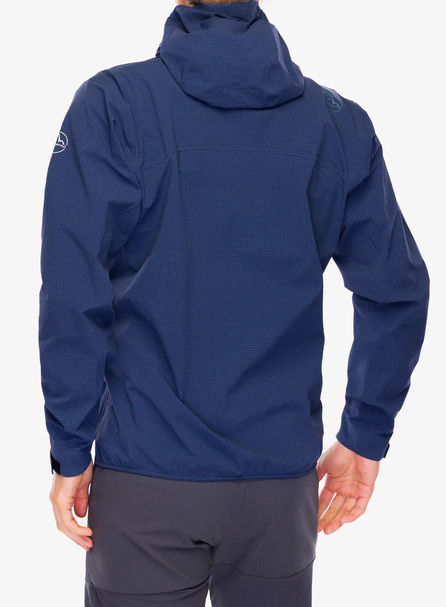 Kišna jakna La Sportiva Helixir Shell Jacket - night sky/chalk
