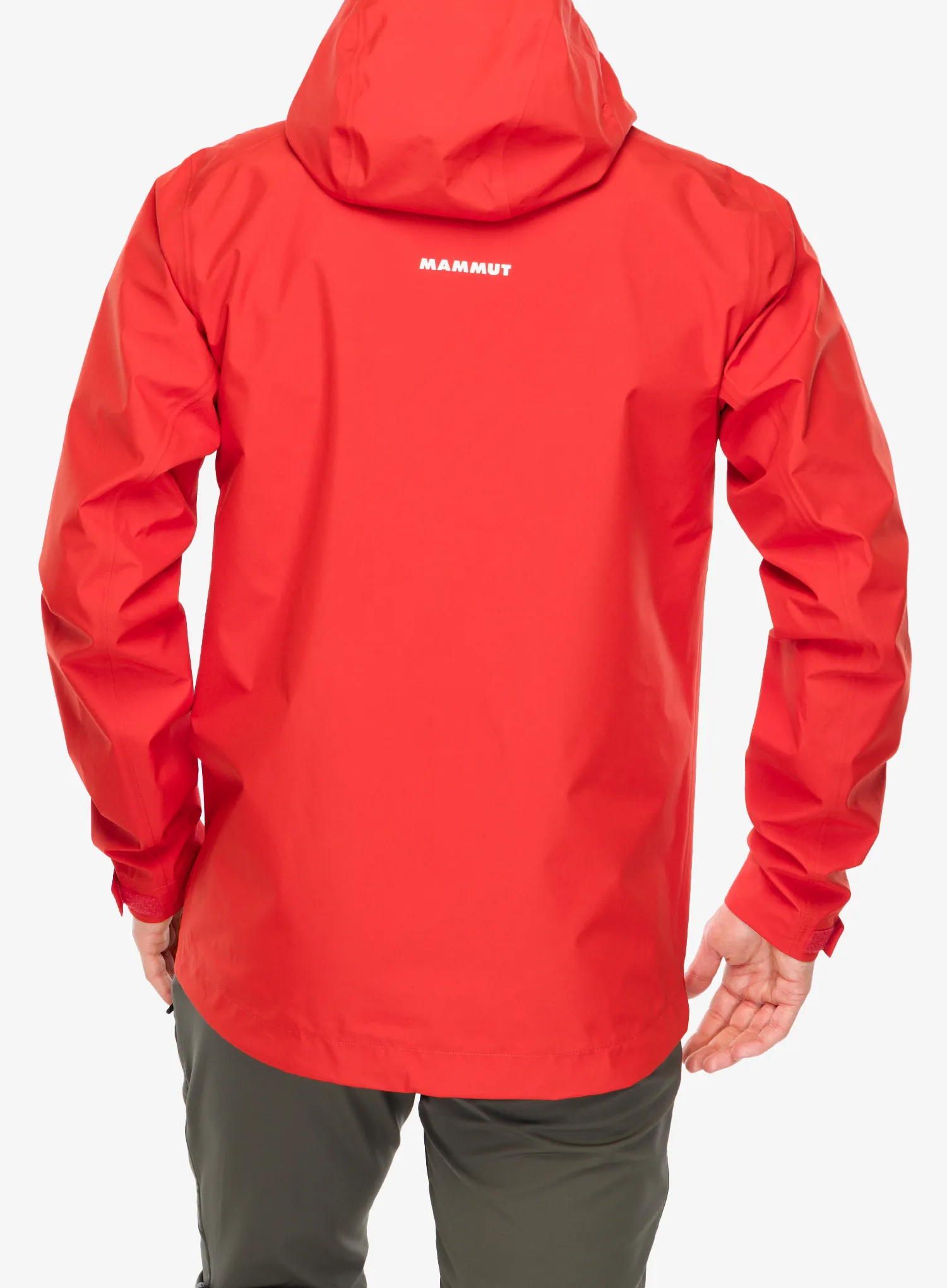 Kišna jakna Mammut Crater Light HS Hooded Jacket - mammut red