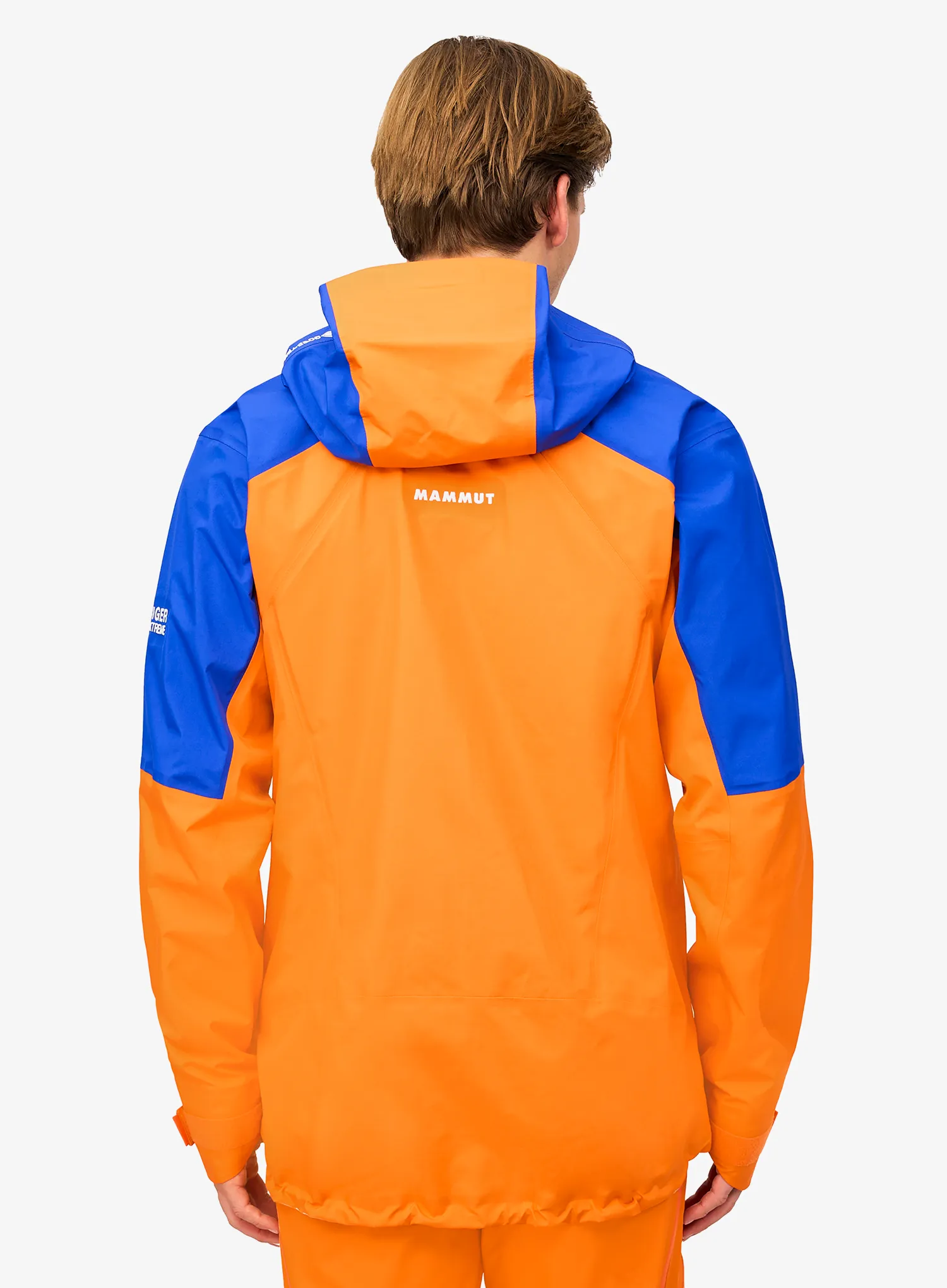 Kišna jakna Mammut Eiger Nordwand Advanced HS Hooded Jacket - eiger orange/eiger blue