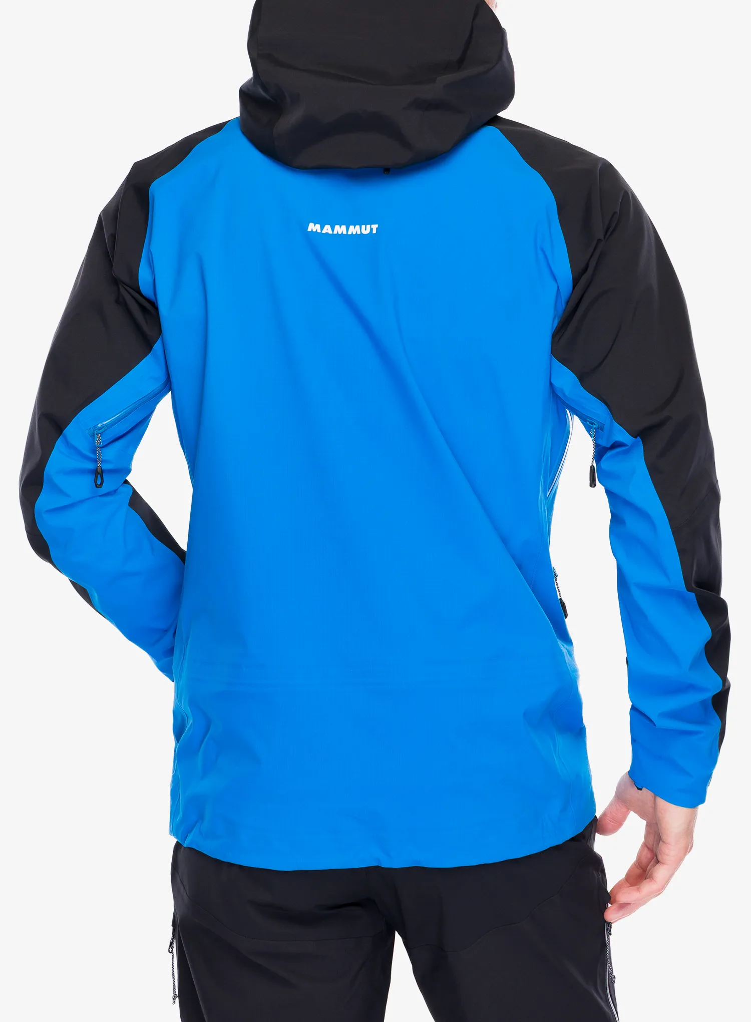 Kišna jakna Mammut Taiss Pro HS Hooded Jacket - glacier blue/black