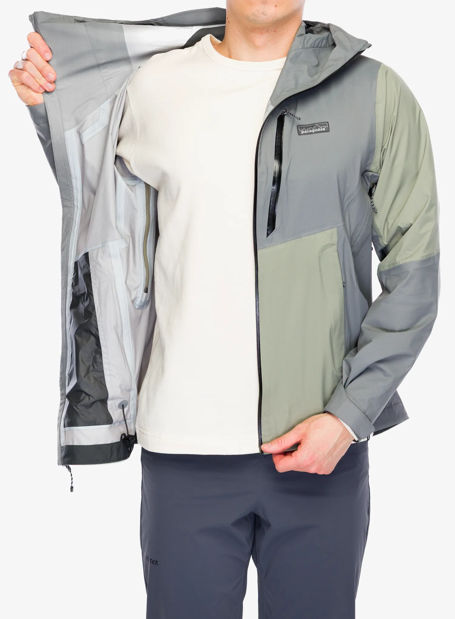 Kišna jakna Patagonia Granite Crest Jacket - river rock green
