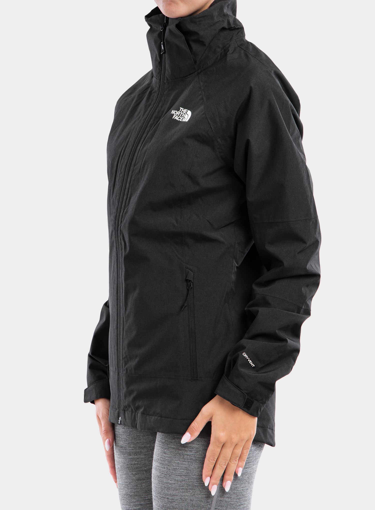 Ženska jakna 3u1 The North Face Inlux Triclimate - tnf black heather/tnf black