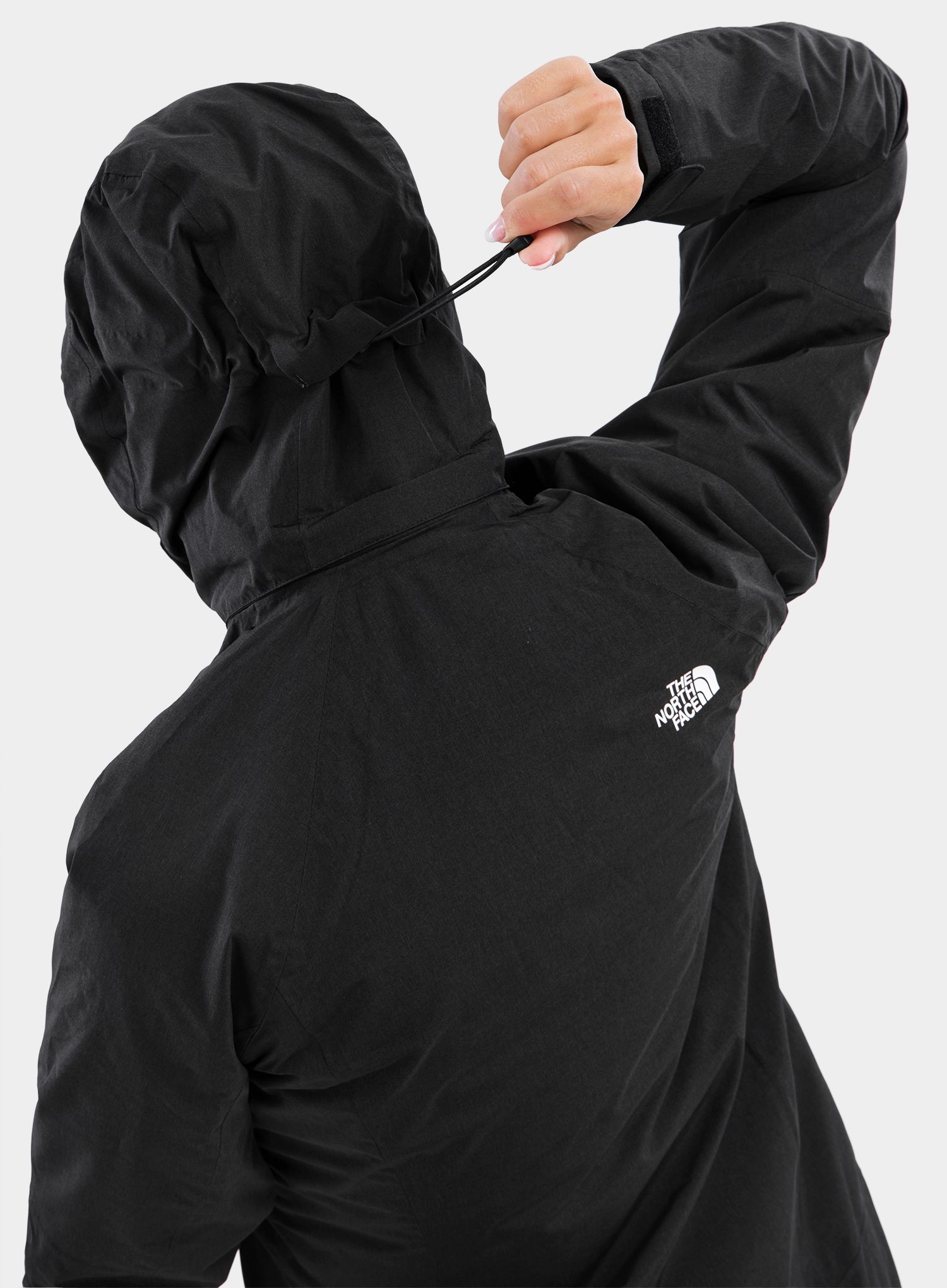 Ženska jakna 3u1 The North Face Inlux Triclimate - tnf black heather/tnf black