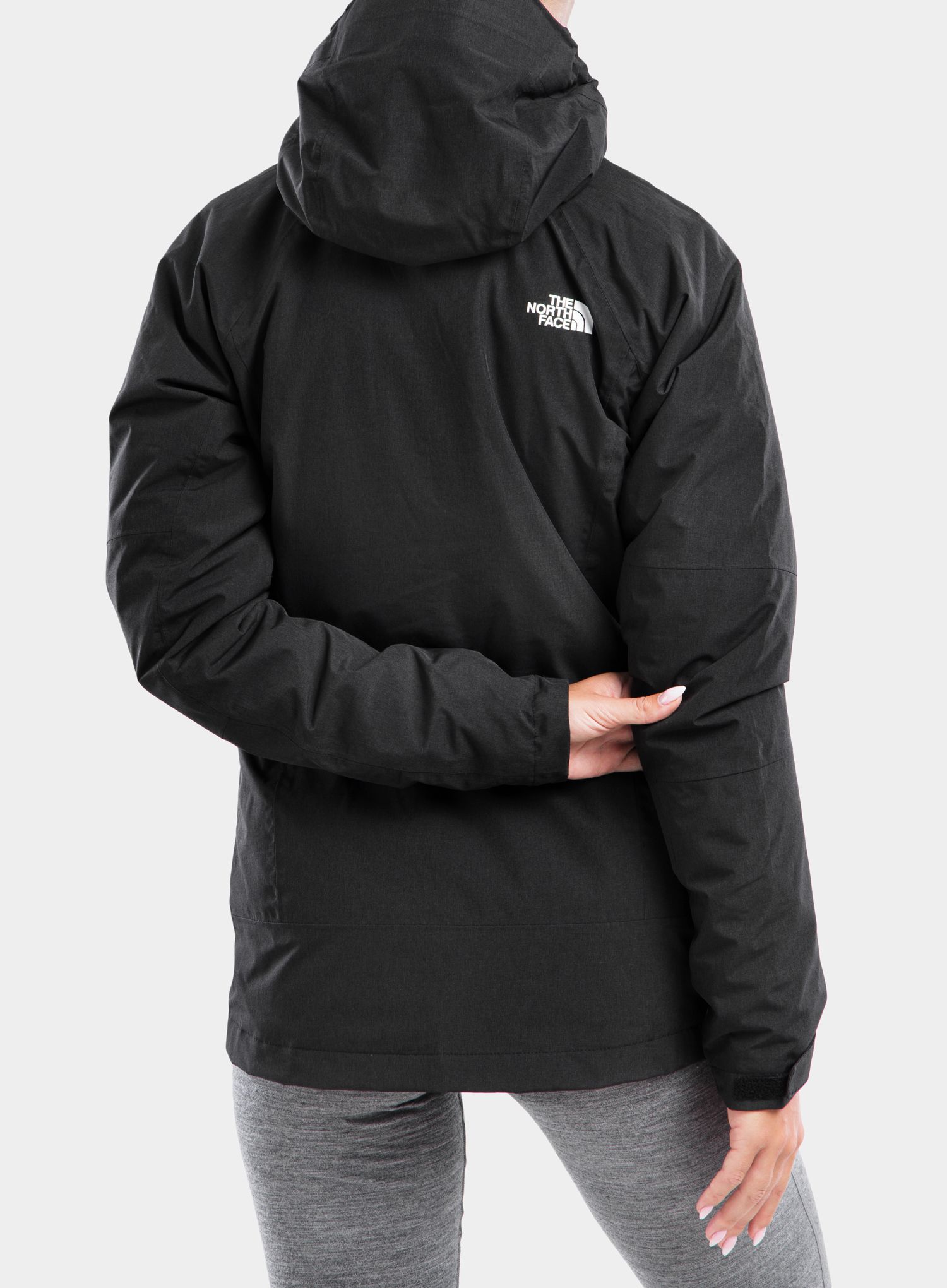 Ženska jakna 3u1 The North Face Inlux Triclimate - tnf black heather/tnf black