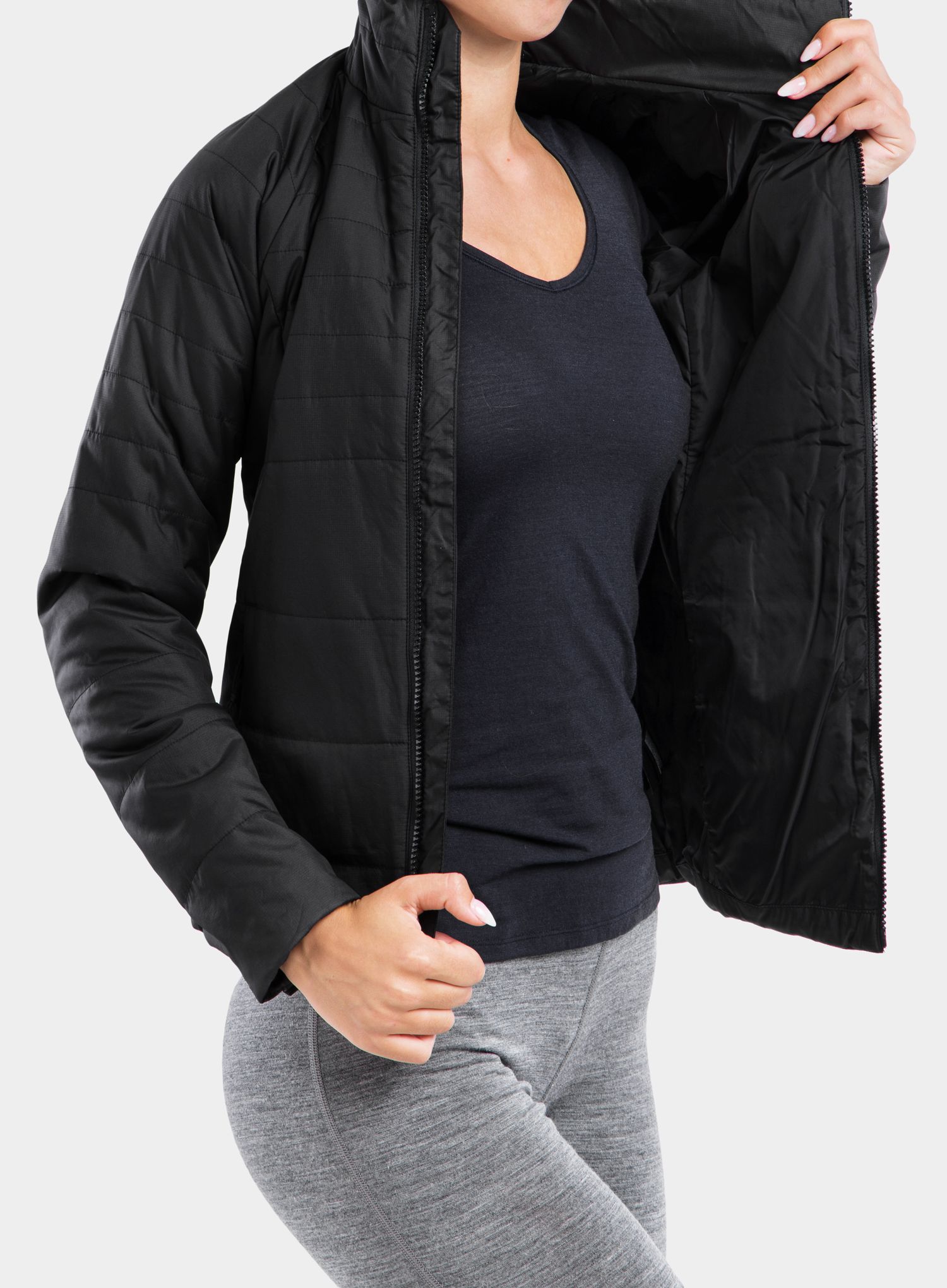 Ženska jakna 3u1 The North Face Inlux Triclimate - tnf black heather/tnf black