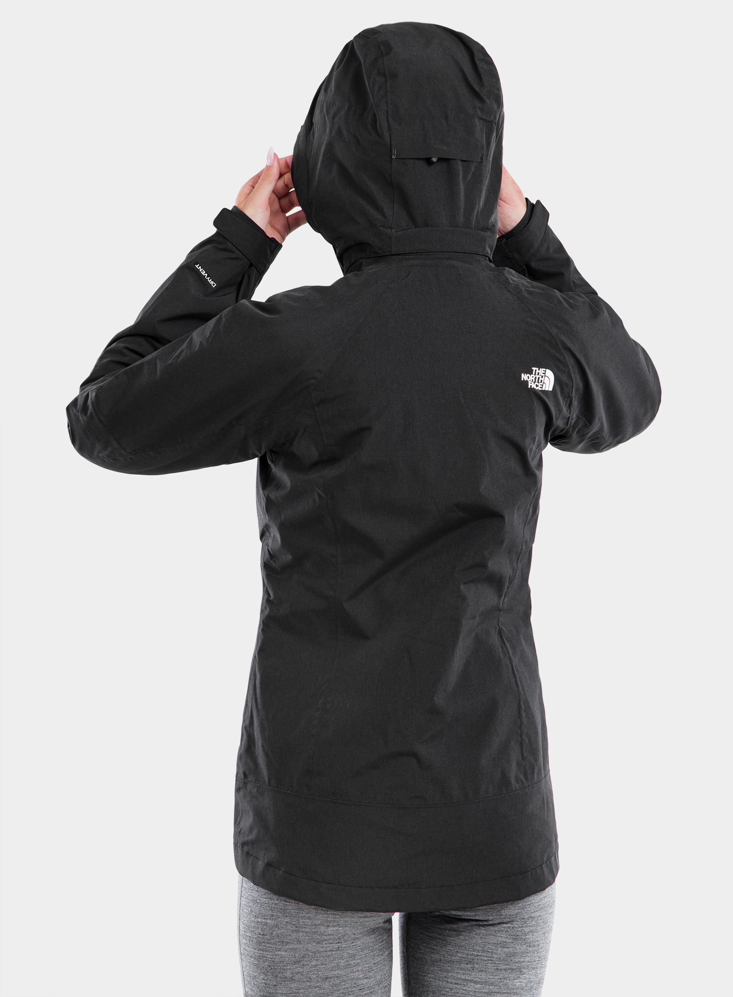 Ženska jakna 3u1 The North Face Inlux Triclimate - tnf black heather/tnf black
