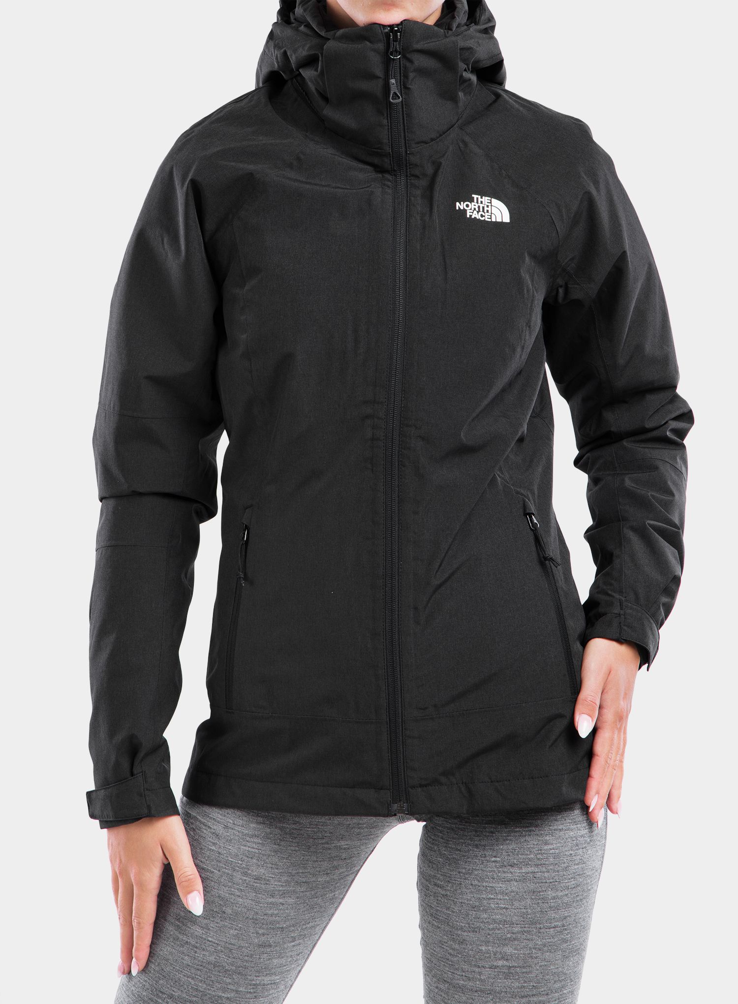 Ženska jakna 3u1 The North Face Inlux Triclimate - tnf black heather/tnf black