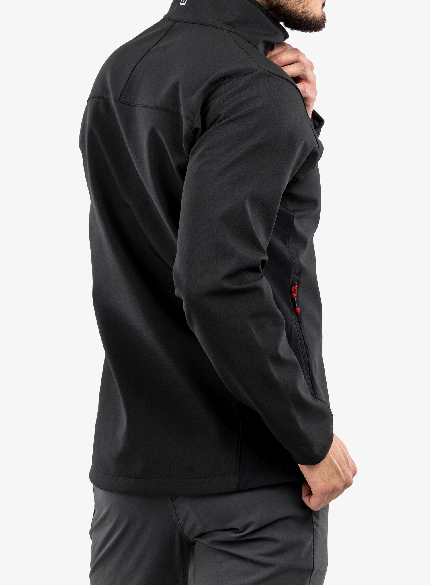 Jakna Berghaus Ghlas 2.0 Softshell Jkt - black/black