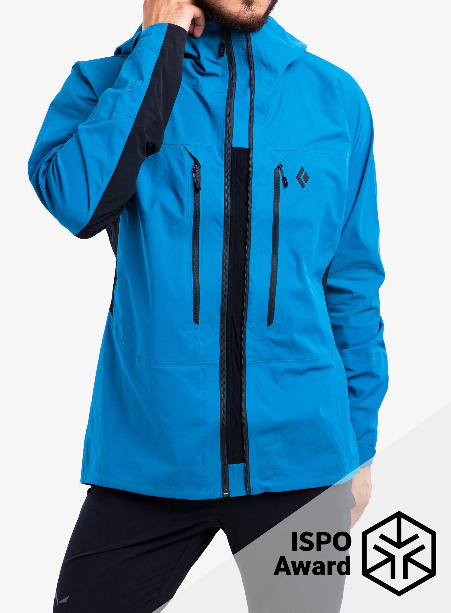 Jakna Black Diamond Dawn Patrol Hybrid Shell - kingfisher