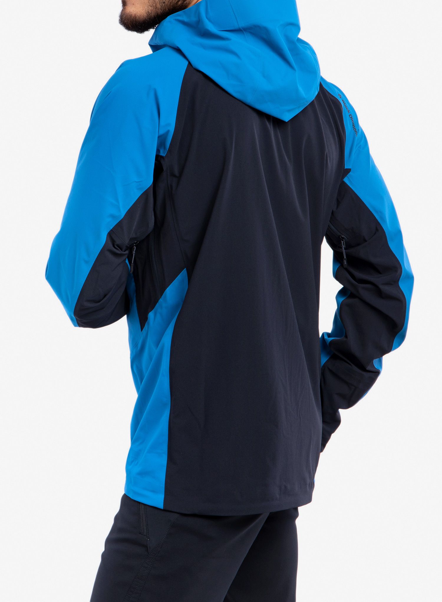 Jakna Black Diamond Dawn Patrol Hybrid Shell - kingfisher