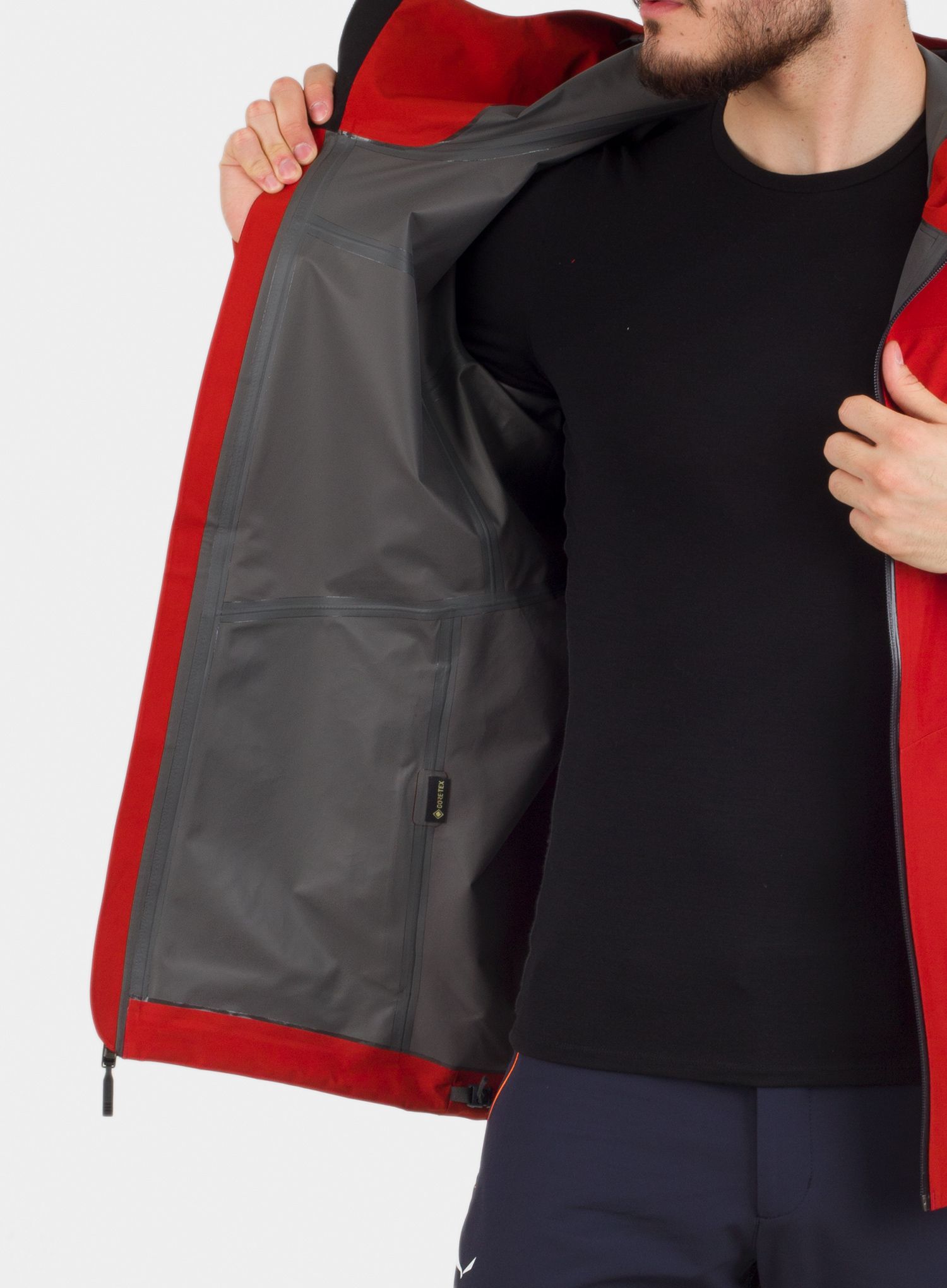 Jakna Black Diamond Liquid Point Shell - red rock